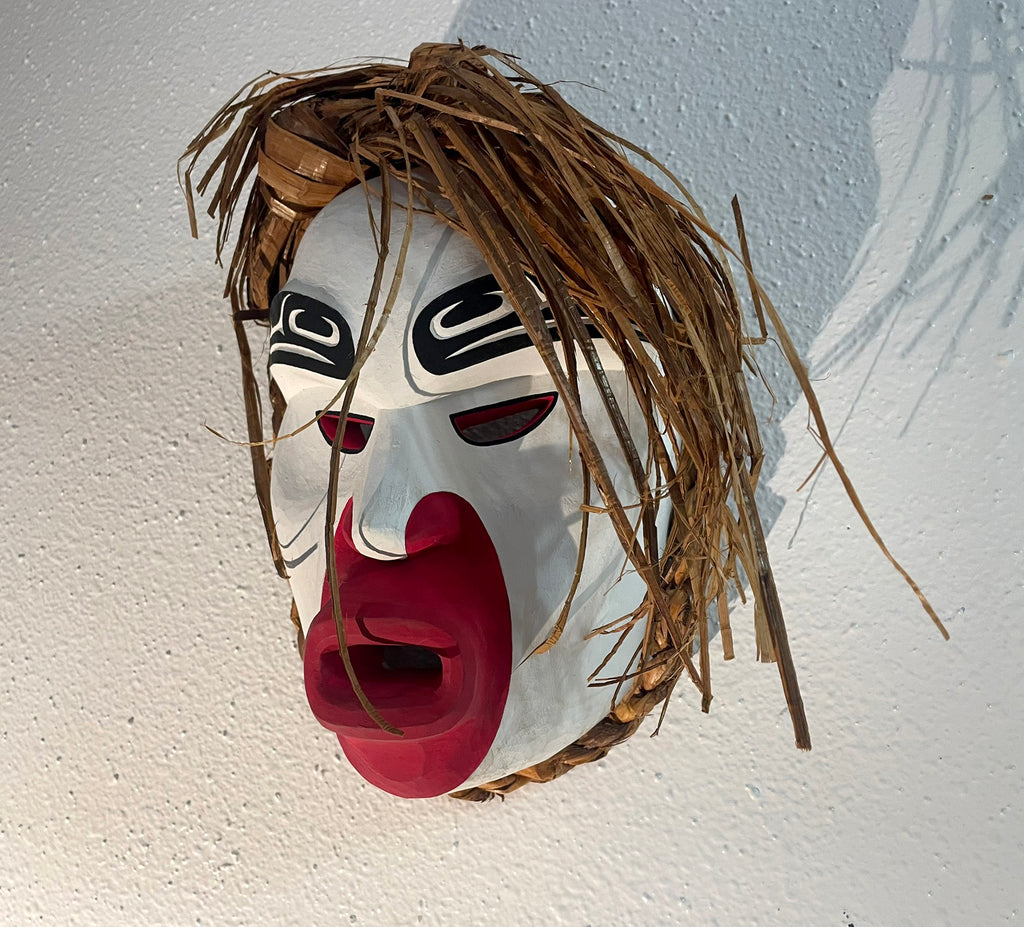 Northwest Coast First Nations art by Gilbert Dawson - WIND mask