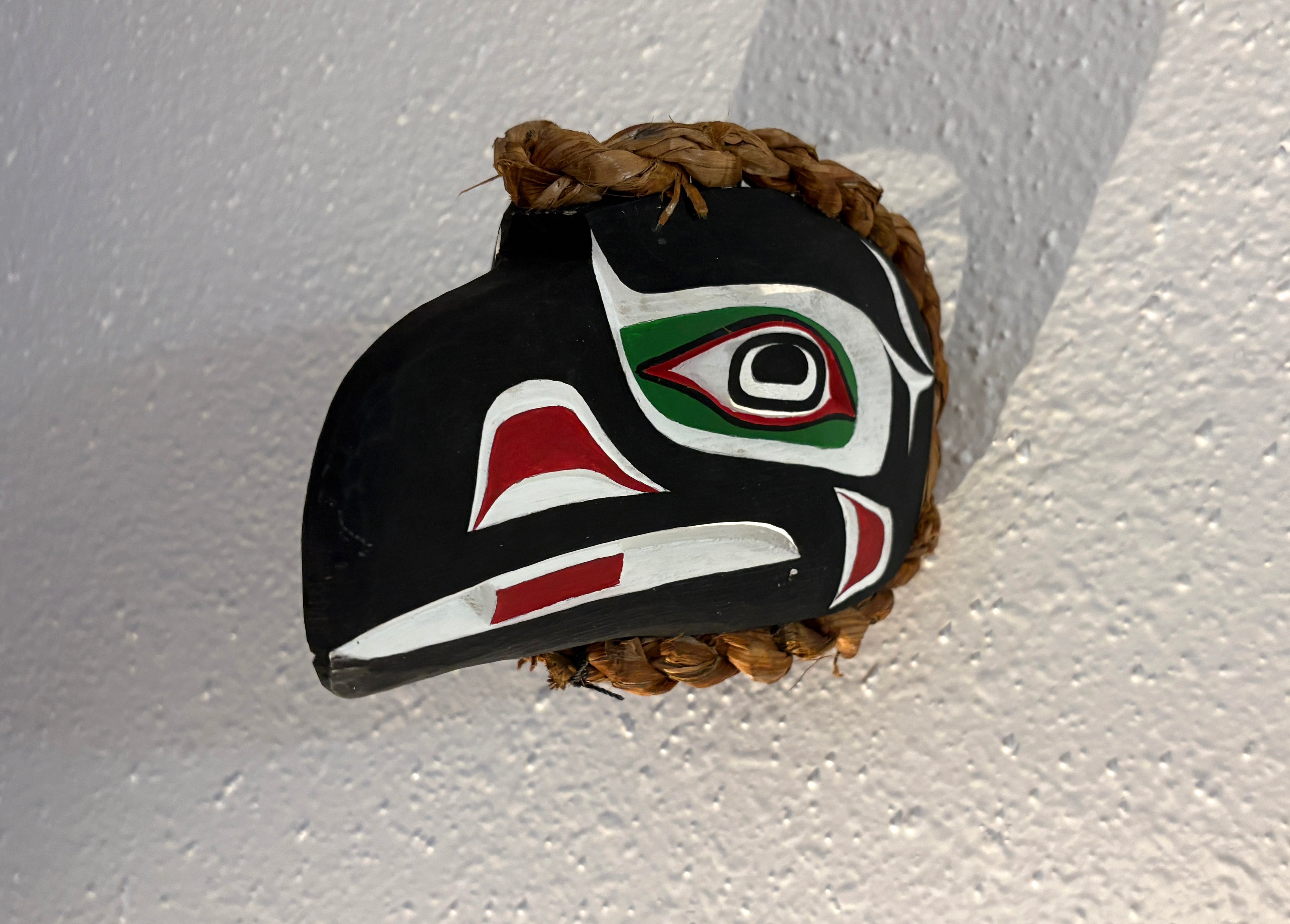 Northwest Coast First Nations art by Gilbert Dawson - RAVEN Maskette