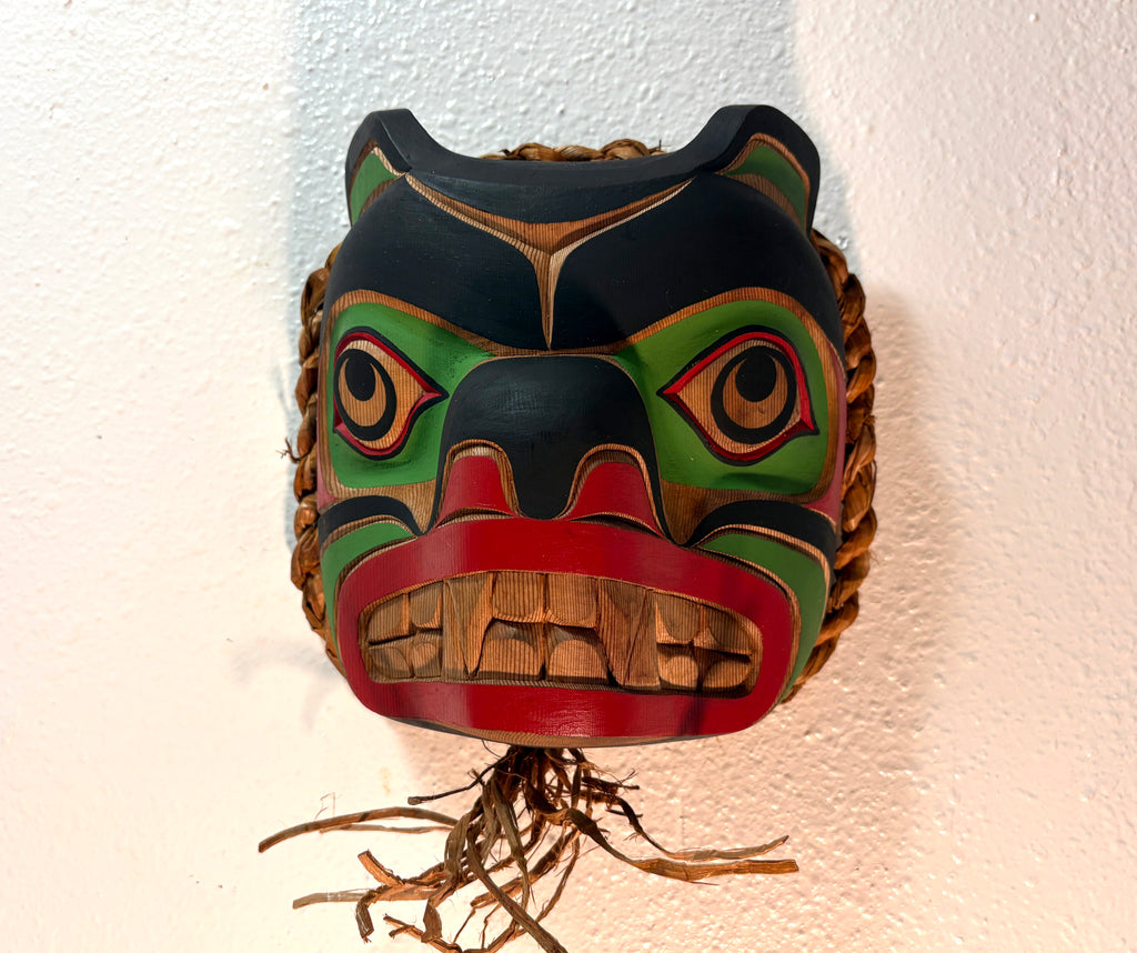 Northwest Coast First Nations art by Gilbert Dawson - BEAR Mask