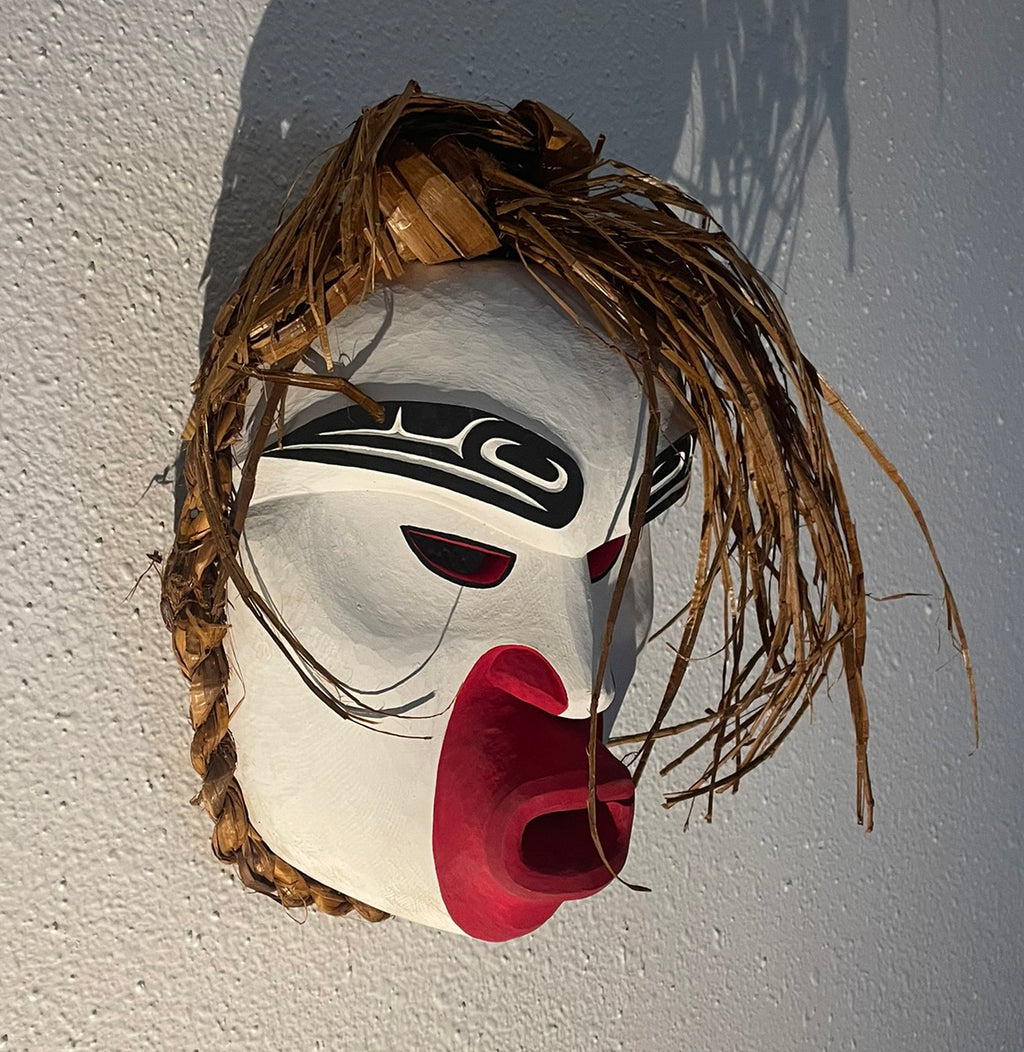 Northwest Coast First Nations art by Gilbert Dawson - WIND mask