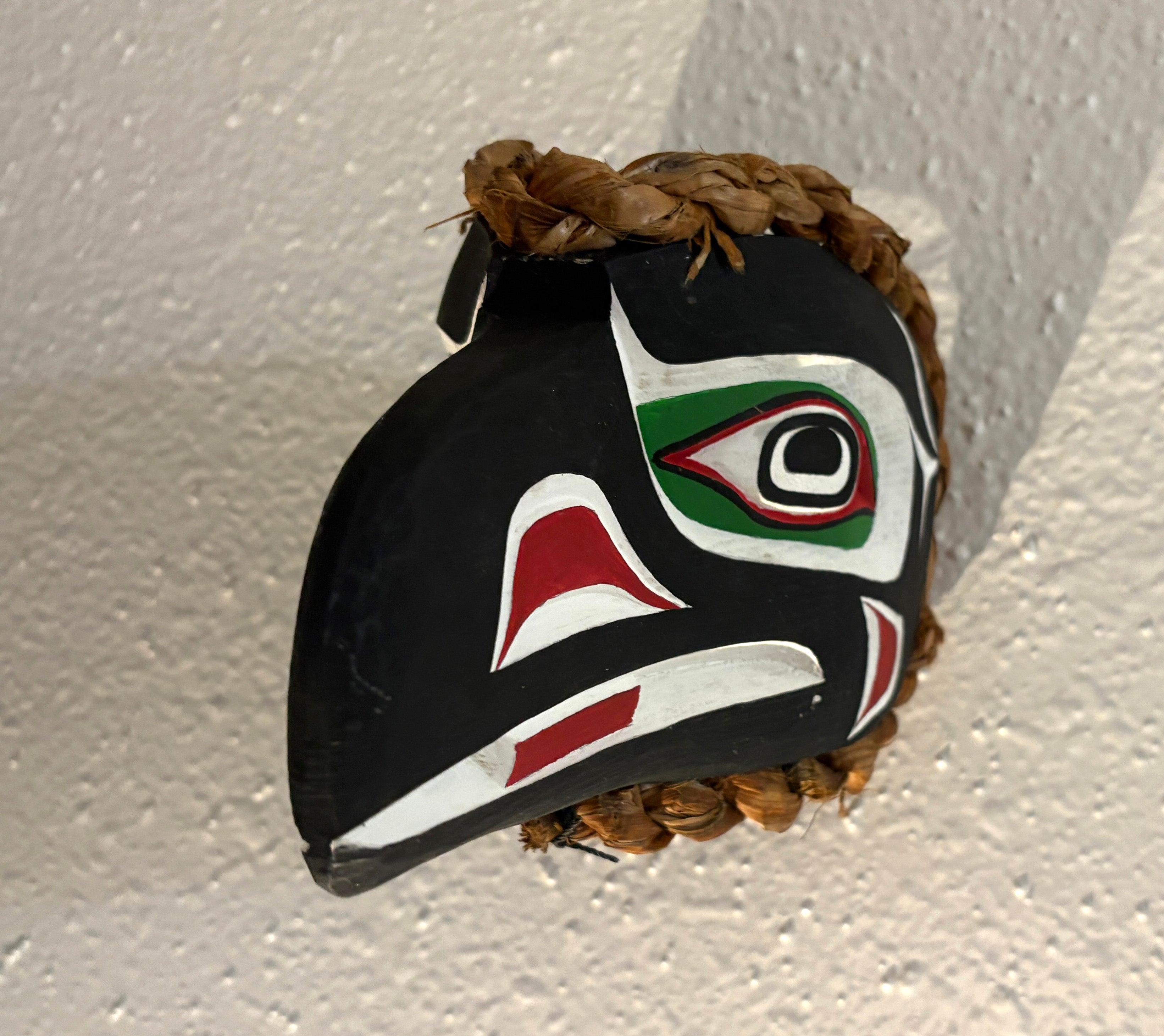 Northwest Coast First Nations art by Gilbert Dawson - RAVEN Maskette