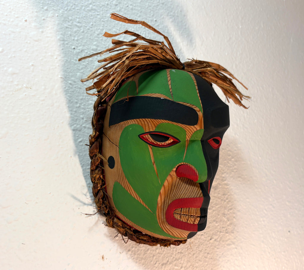 Northwest Coast First Nations art by Gilbert Dawson - Ridicule Mask