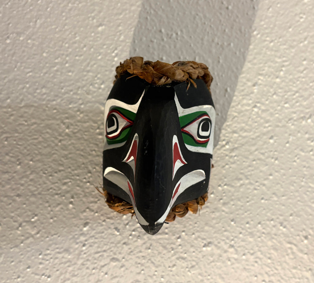 Northwest Coast First Nations art by Gilbert Dawson - RAVEN Maskette