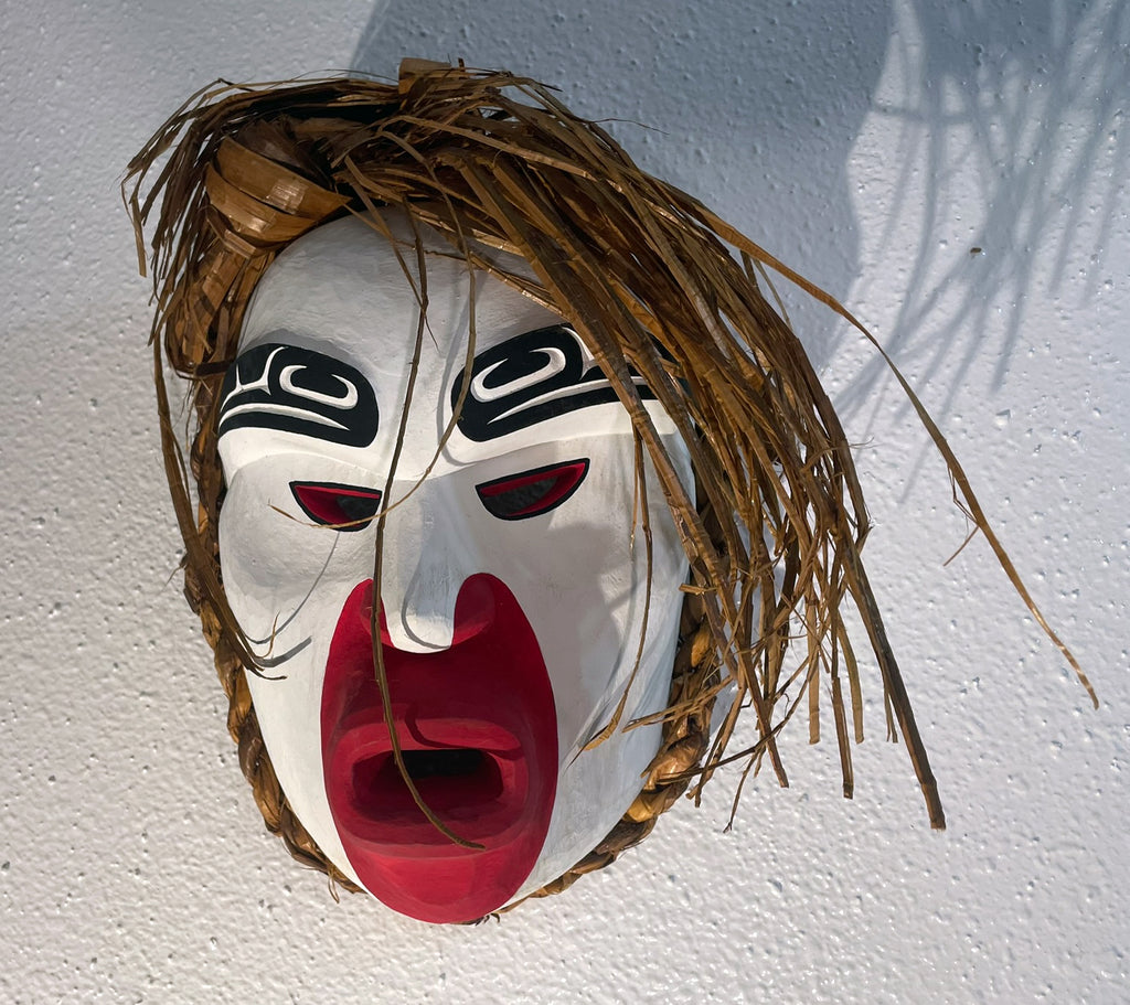 Northwest Coast First Nations art by Gilbert Dawson - WIND mask