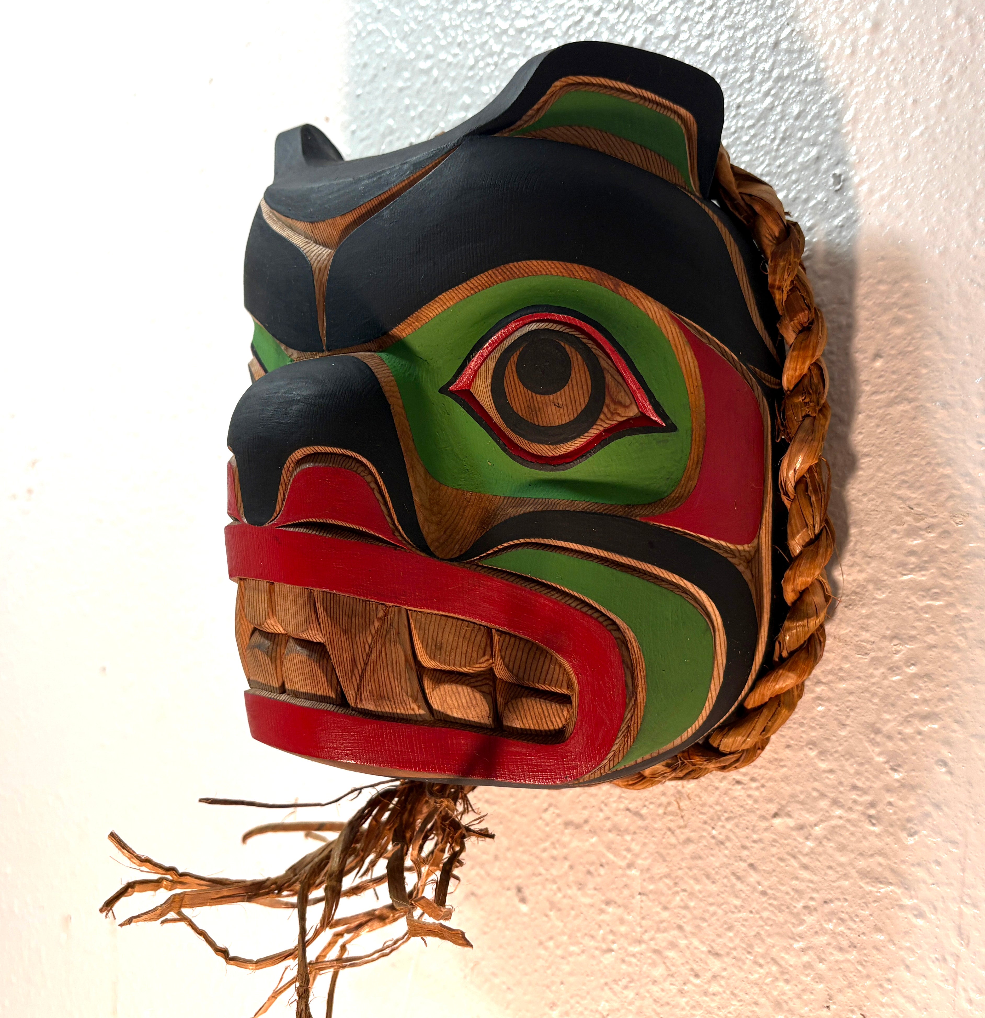 Northwest Coast First Nations art by Gilbert Dawson - BEAR Mask