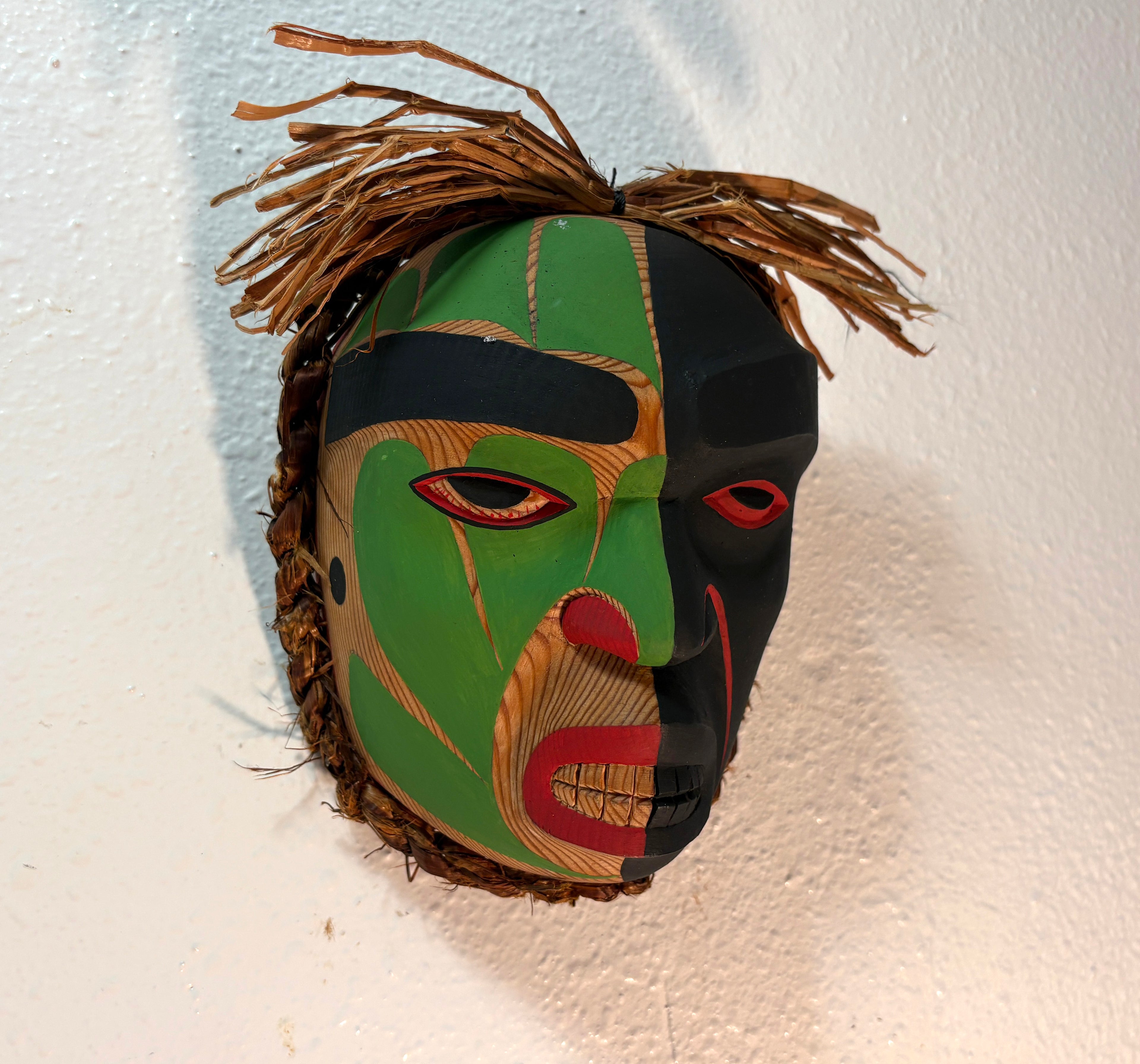 Northwest Coast First Nations art by Gilbert Dawson - Ridicule Mask