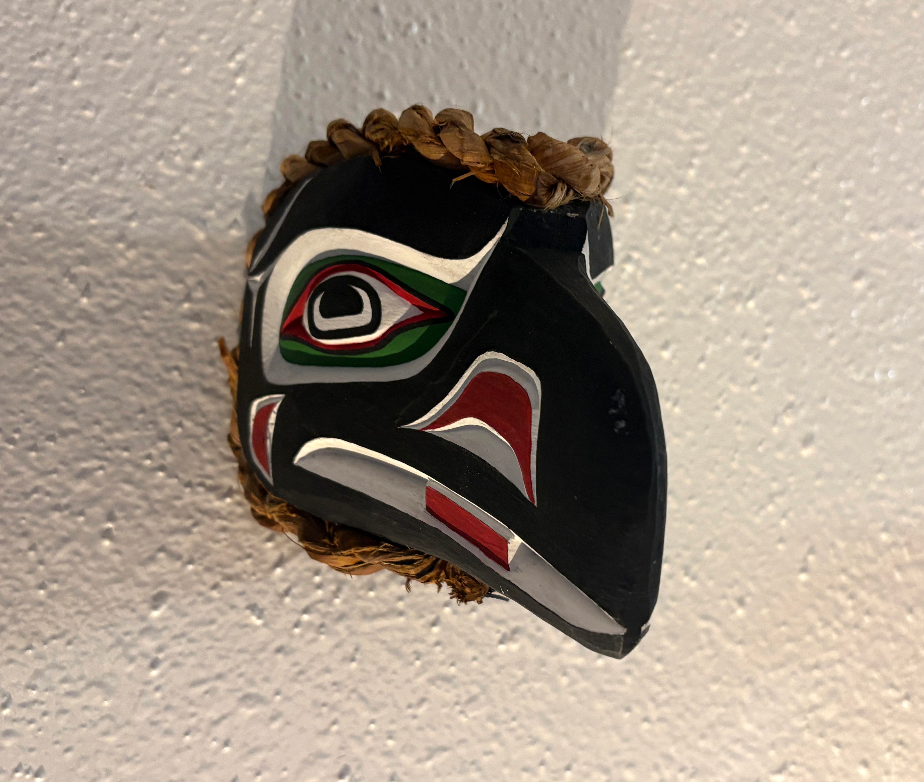 Northwest Coast First Nations art by Gilbert Dawson - RAVEN Maskette