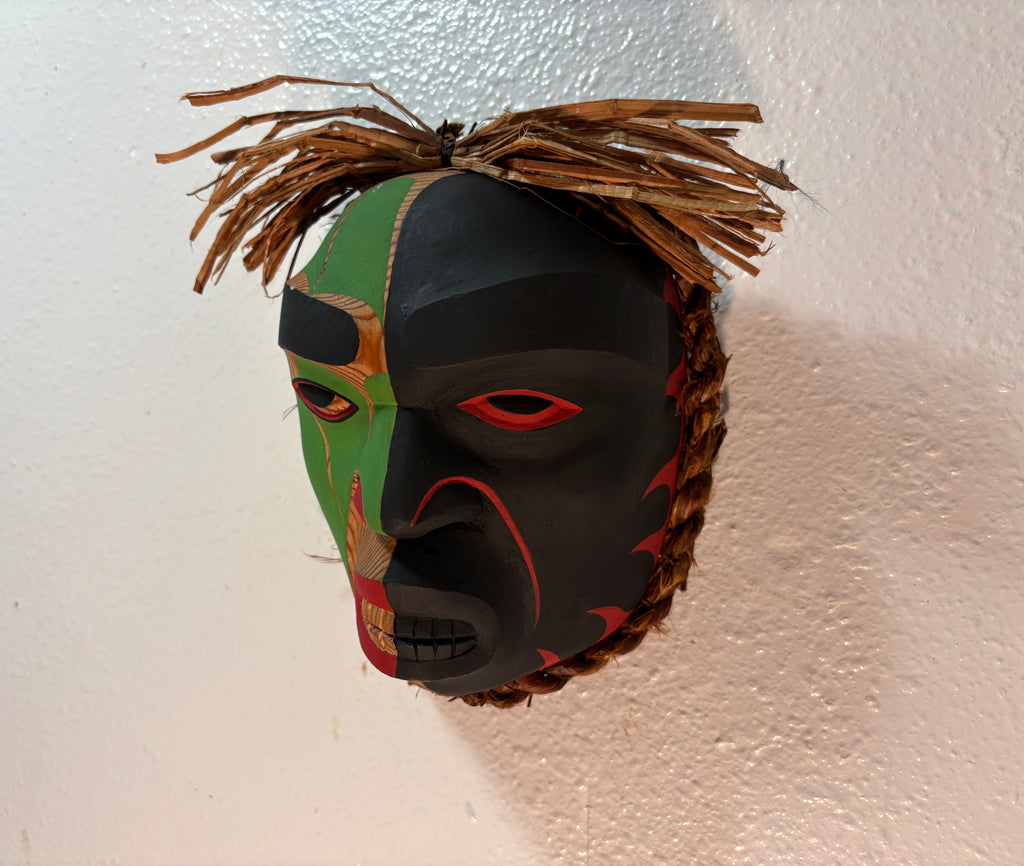 Northwest Coast First Nations art by Gilbert Dawson - Ridicule Mask