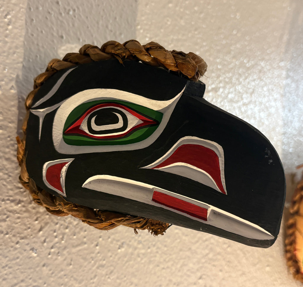 Northwest Coast First Nations art by Gilbert Dawson - RAVEN Maskette