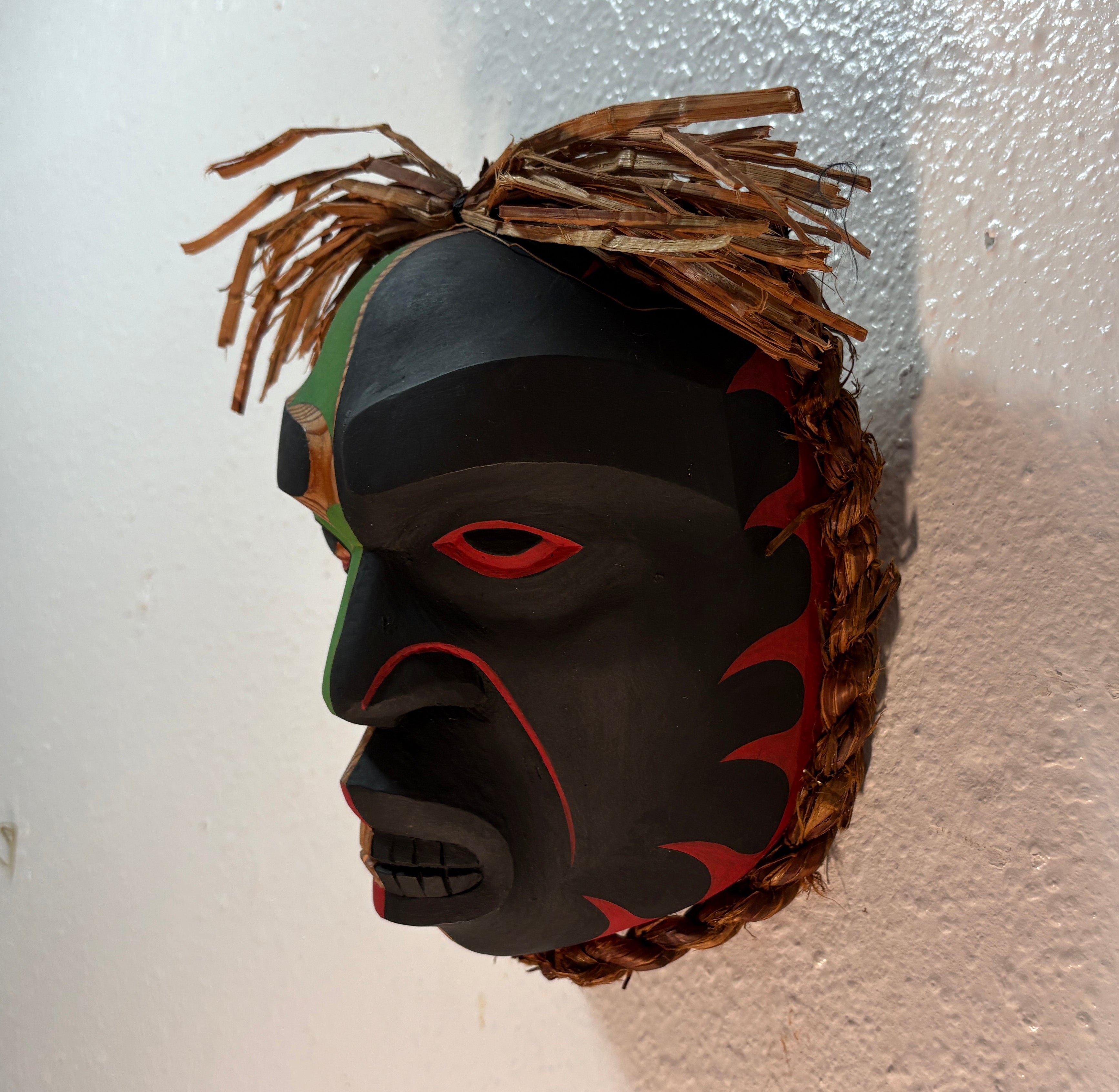Northwest Coast First Nations art by Gilbert Dawson - Ridicule Mask