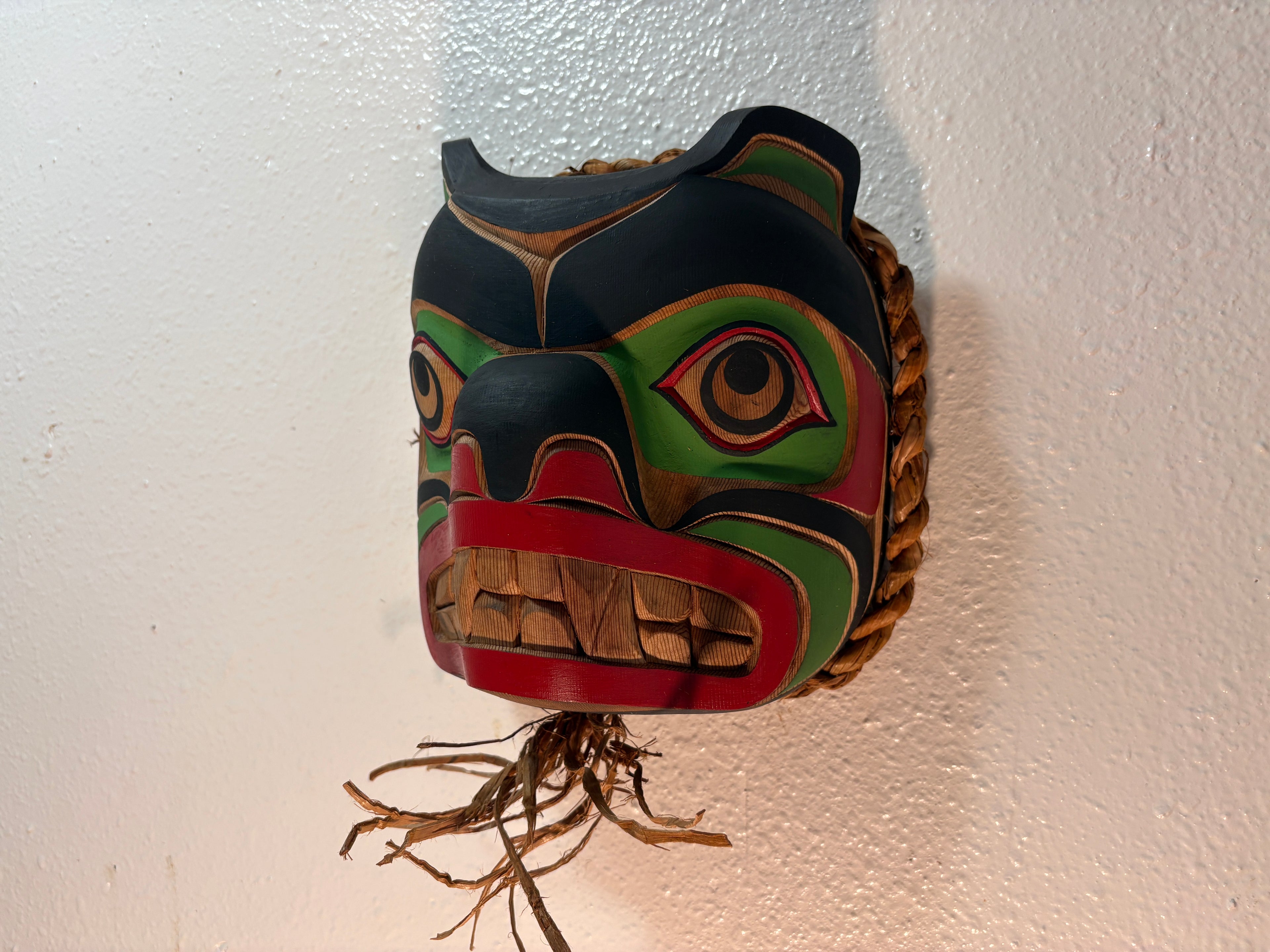 Northwest Coast First Nations art by Gilbert Dawson - BEAR Mask