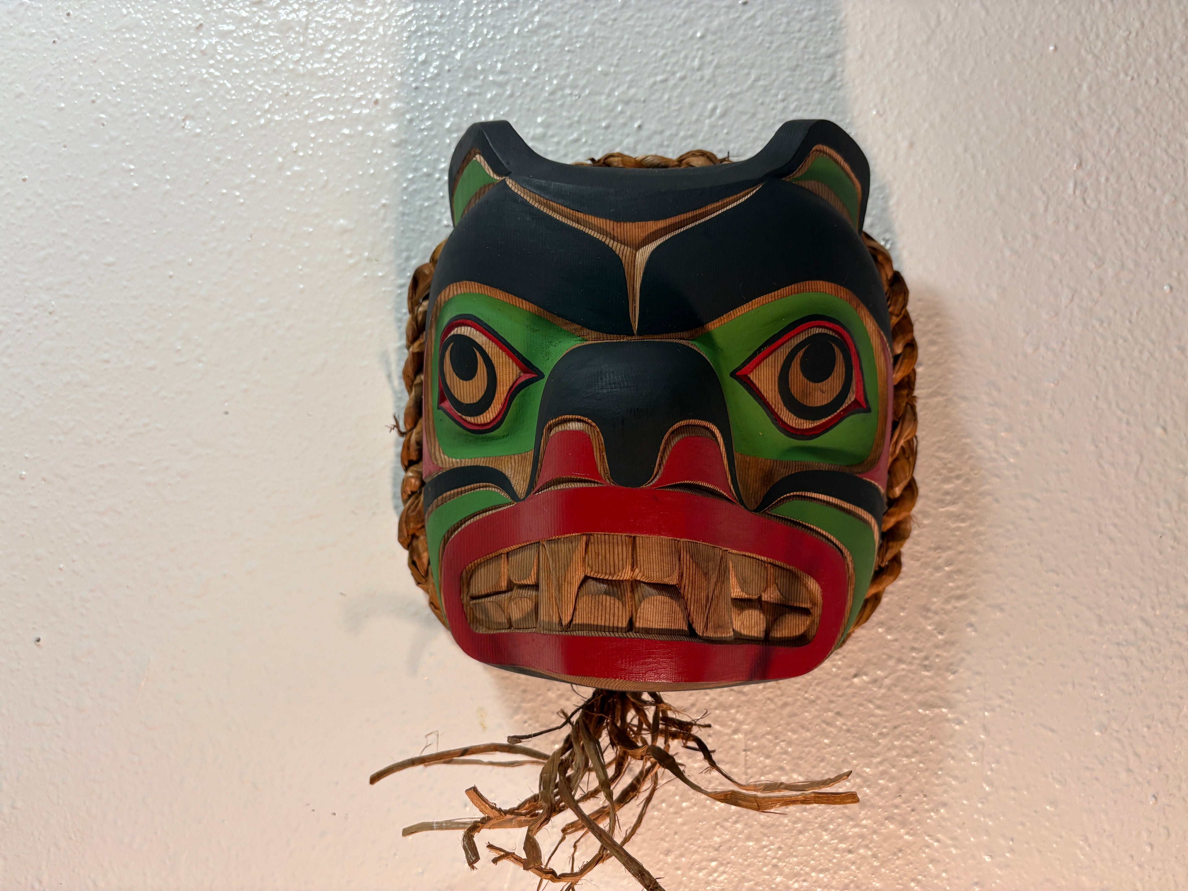 Northwest Coast First Nations art by Gilbert Dawson - BEAR Mask