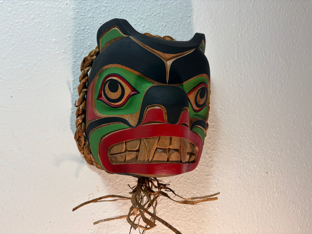 Northwest Coast First Nations art by Gilbert Dawson - BEAR Mask