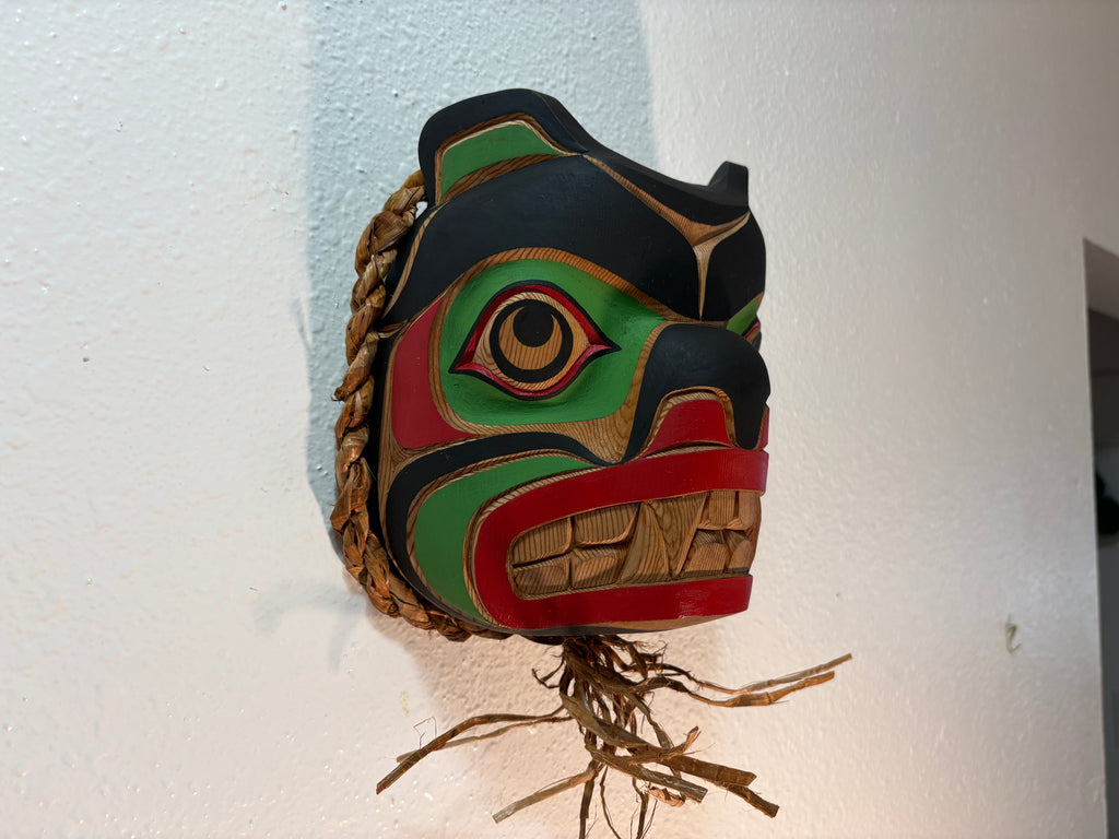 Northwest Coast First Nations art by Gilbert Dawson - BEAR Mask