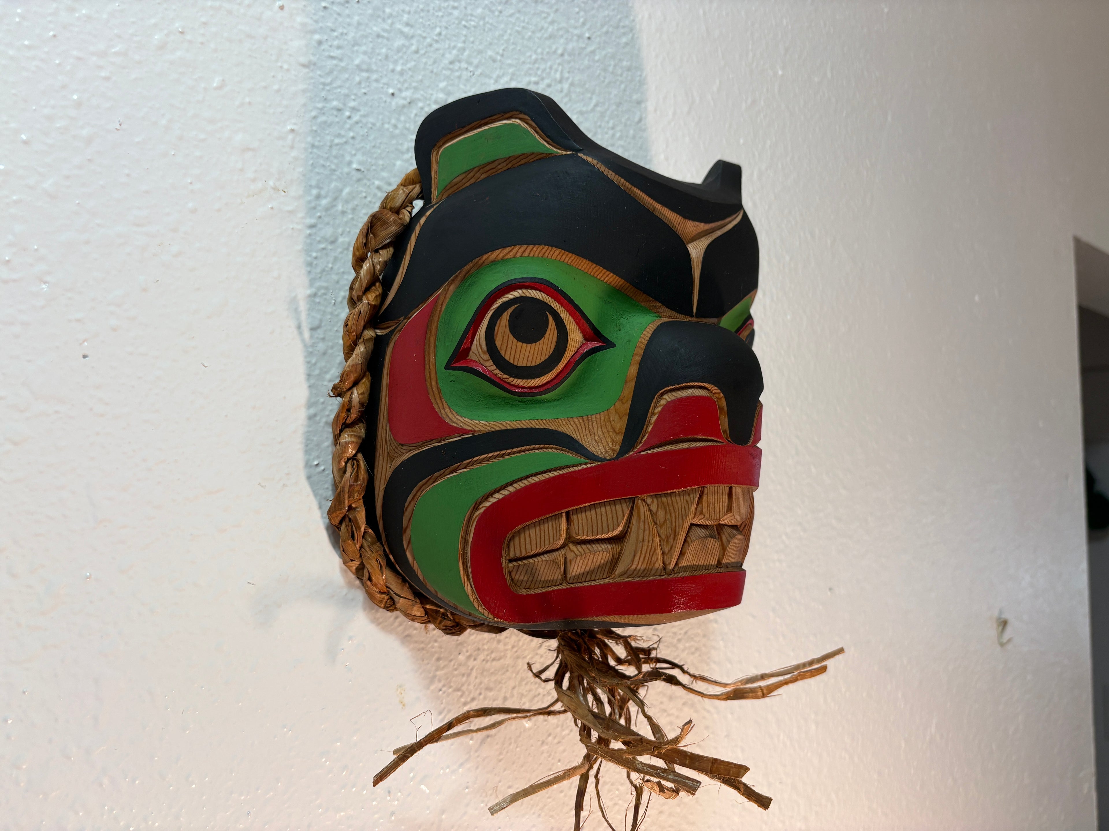 Northwest Coast First Nations art by Gilbert Dawson - BEAR Mask