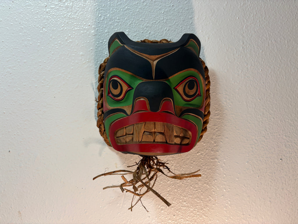 Northwest Coast First Nations art by Gilbert Dawson - BEAR Mask