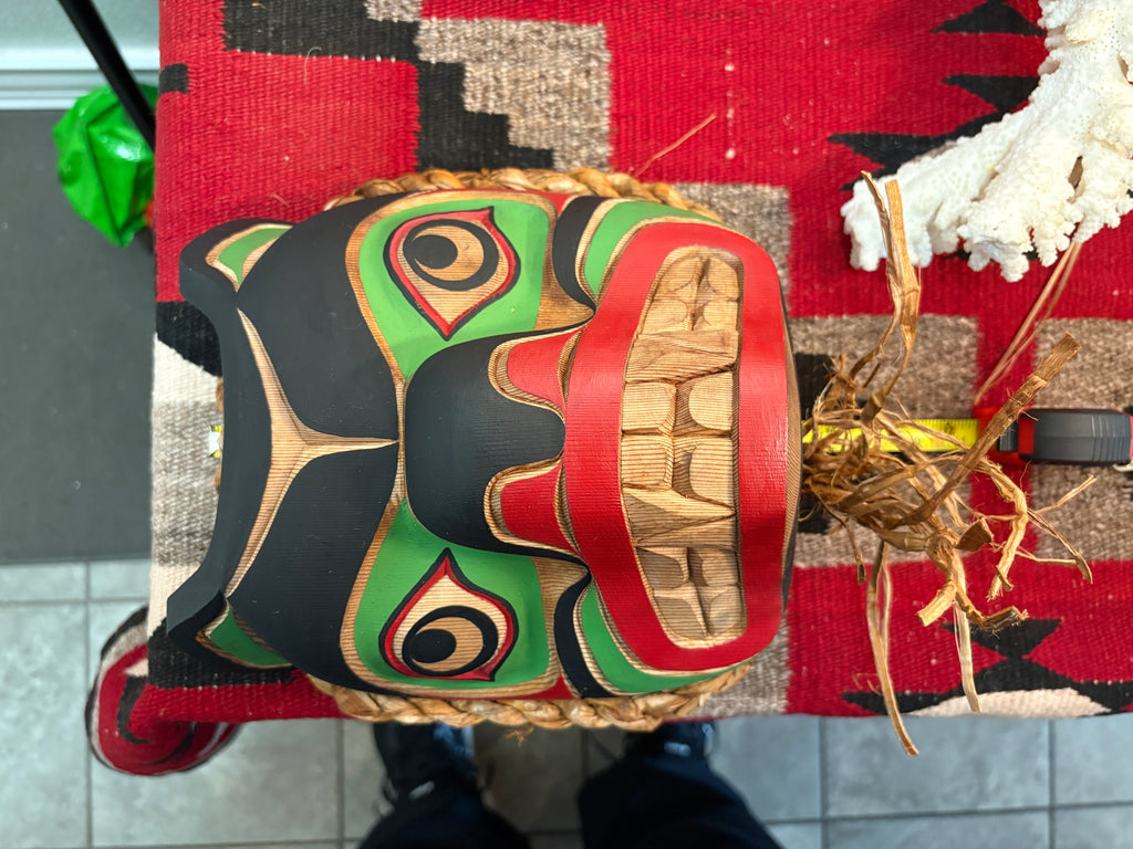 Northwest Coast First Nations art by Gilbert Dawson - BEAR Mask