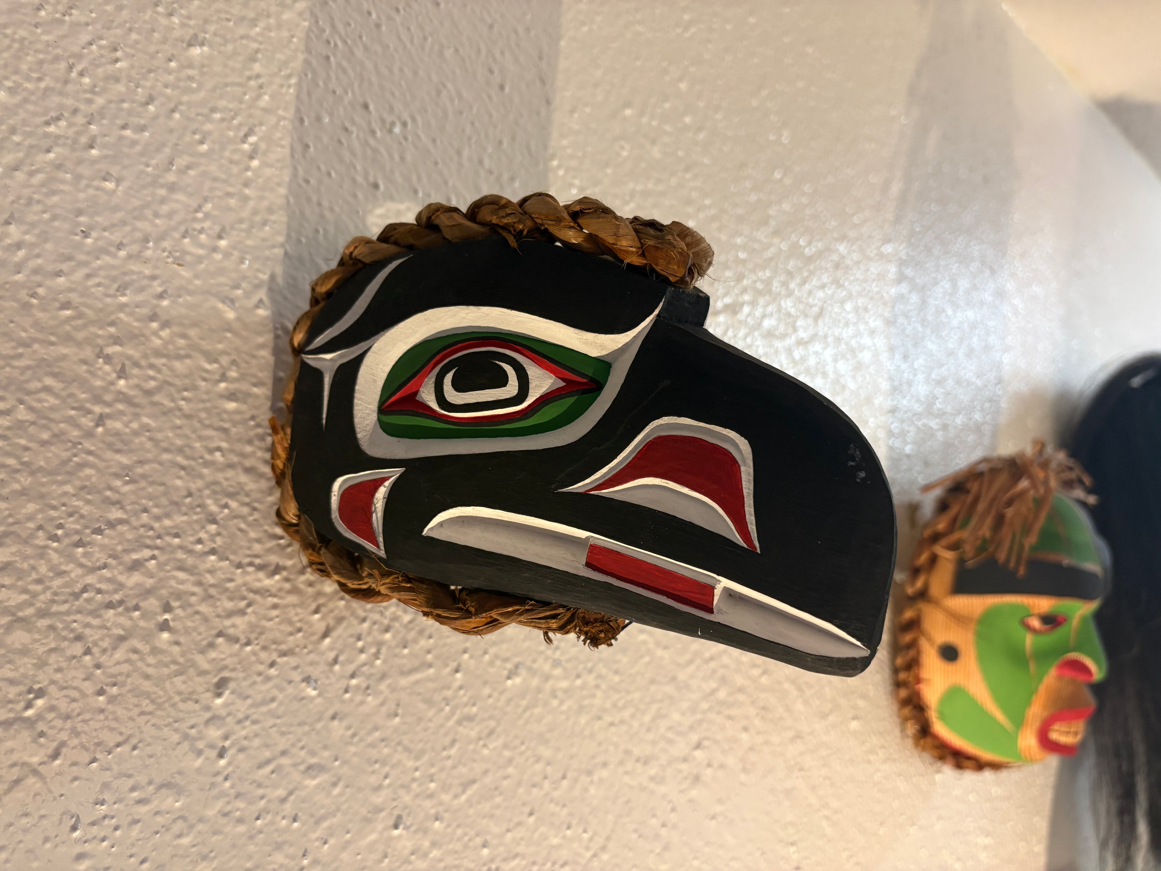 Northwest Coast First Nations art by Gilbert Dawson - RAVEN Maskette