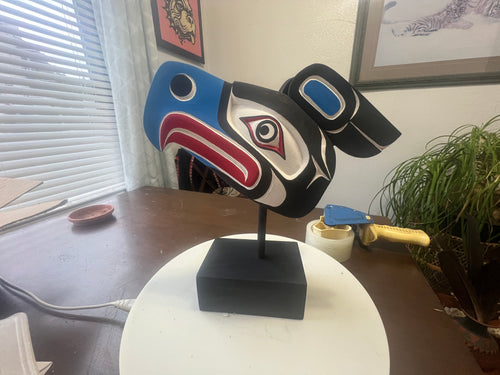 Northwest Coast First Nations art by Gilbert Dawson - KULUS Maskette