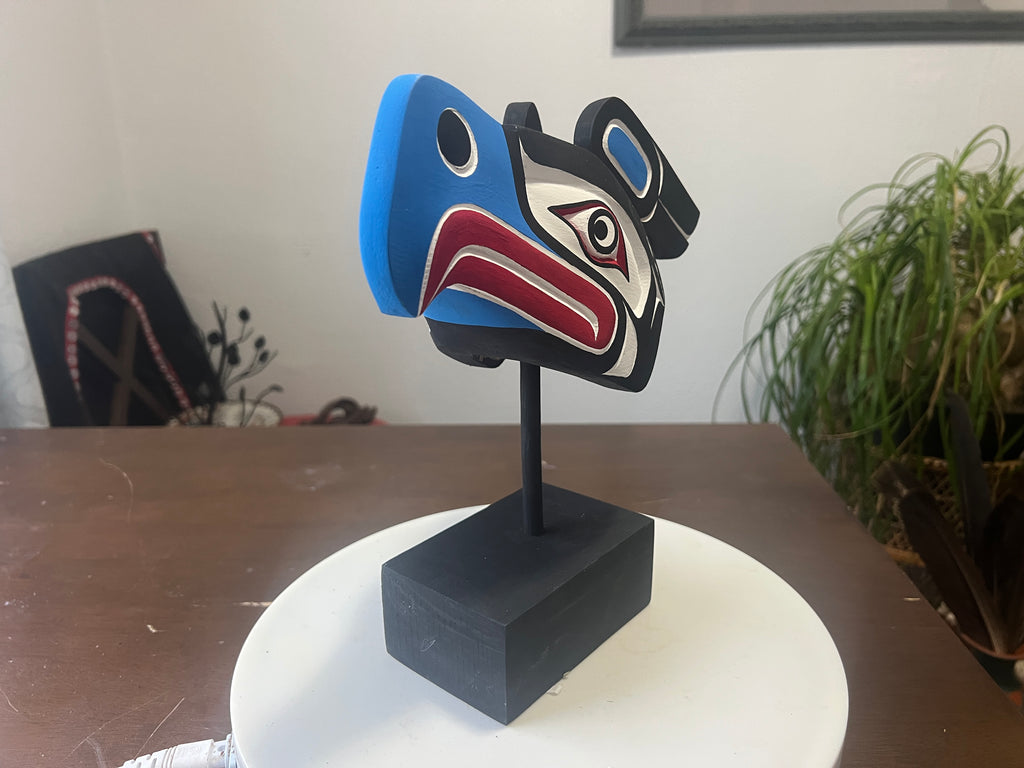 Northwest Coast First Nations art by Gilbert Dawson - KULUS Maskette