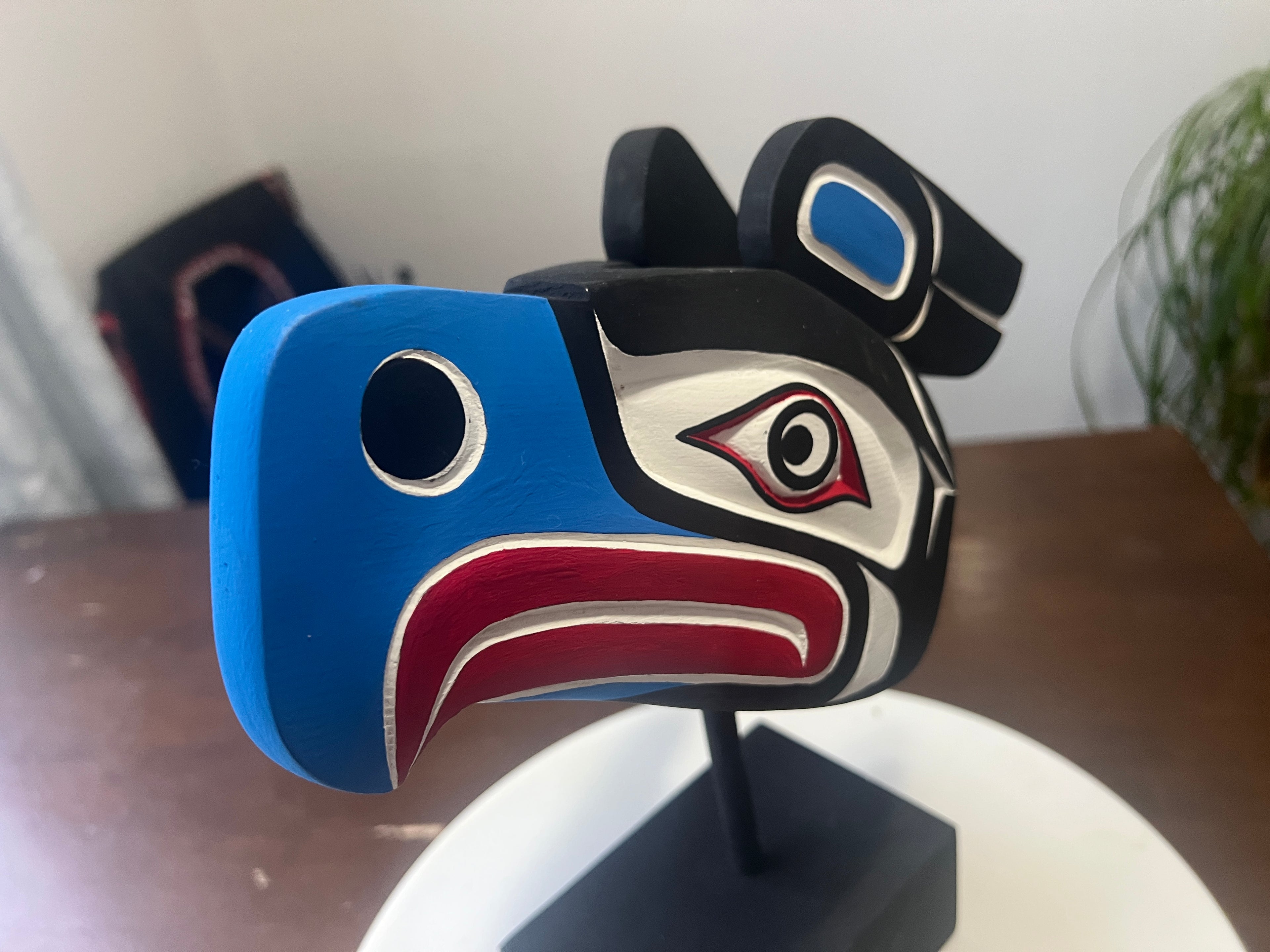 Northwest Coast First Nations art by Gilbert Dawson - KULUS Maskette