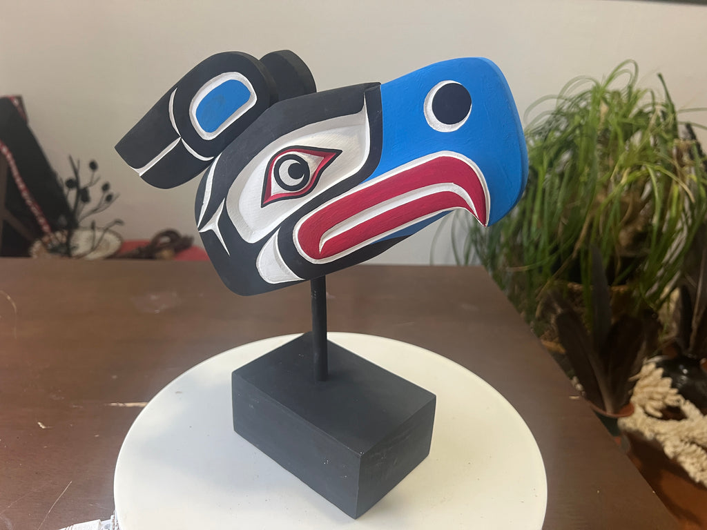 Northwest Coast First Nations art by Gilbert Dawson - KULUS Maskette