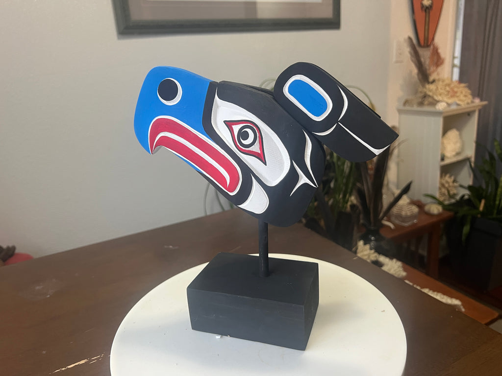 Northwest Coast First Nations art by Gilbert Dawson - KULUS Maskette