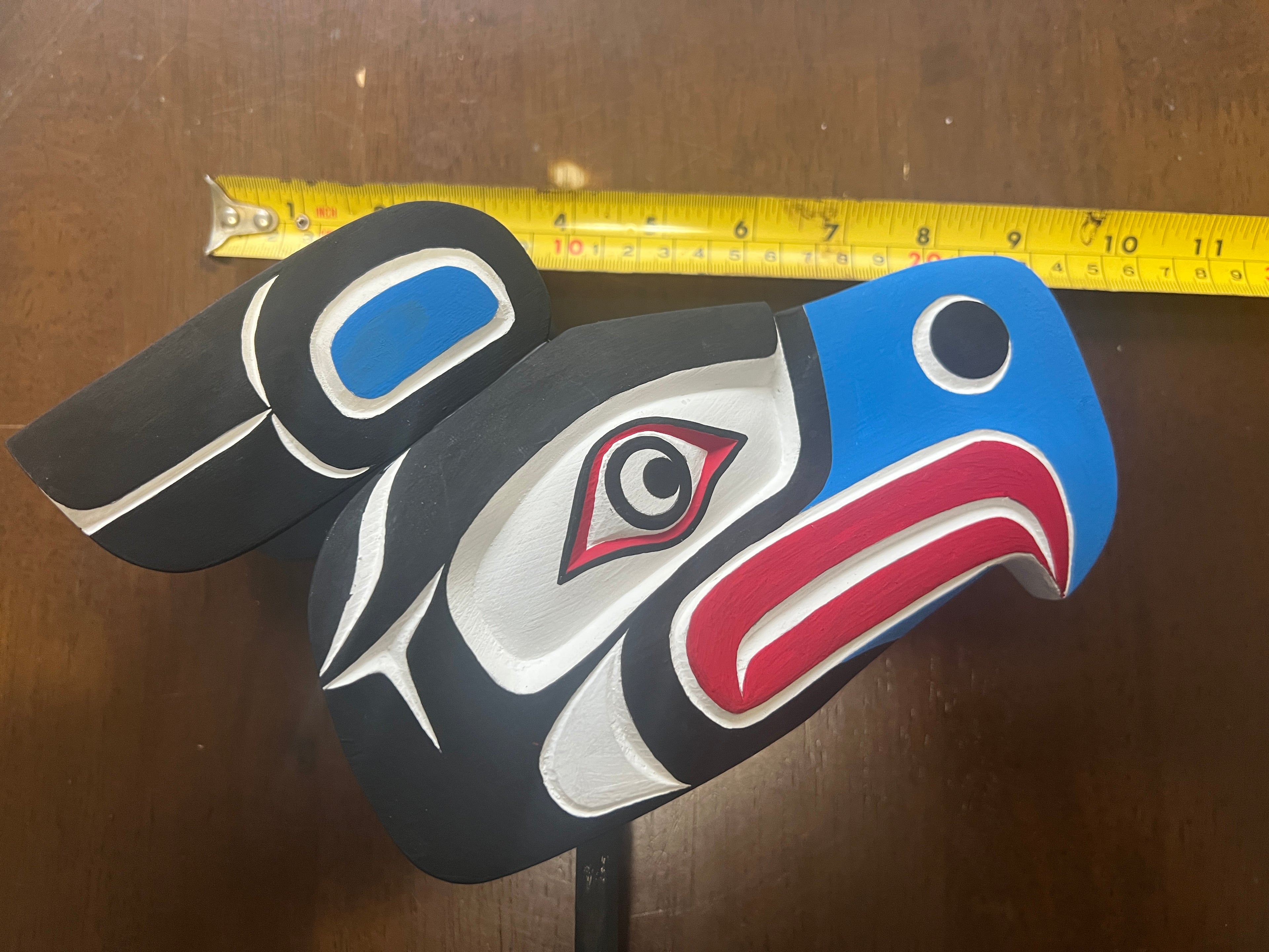 Northwest Coast First Nations art by Gilbert Dawson - KULUS Maskette