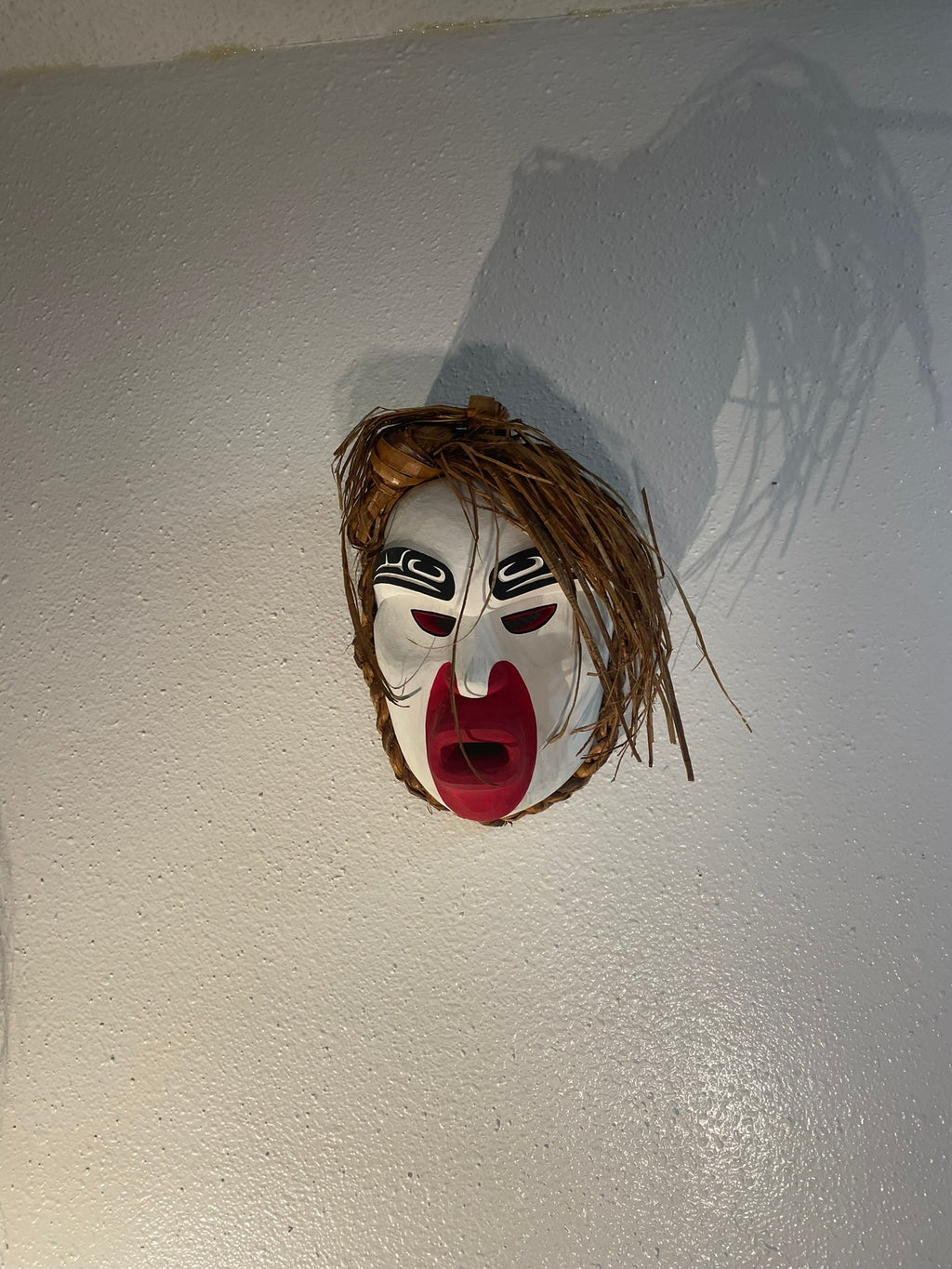 Northwest Coast First Nations art by Gilbert Dawson - WIND mask