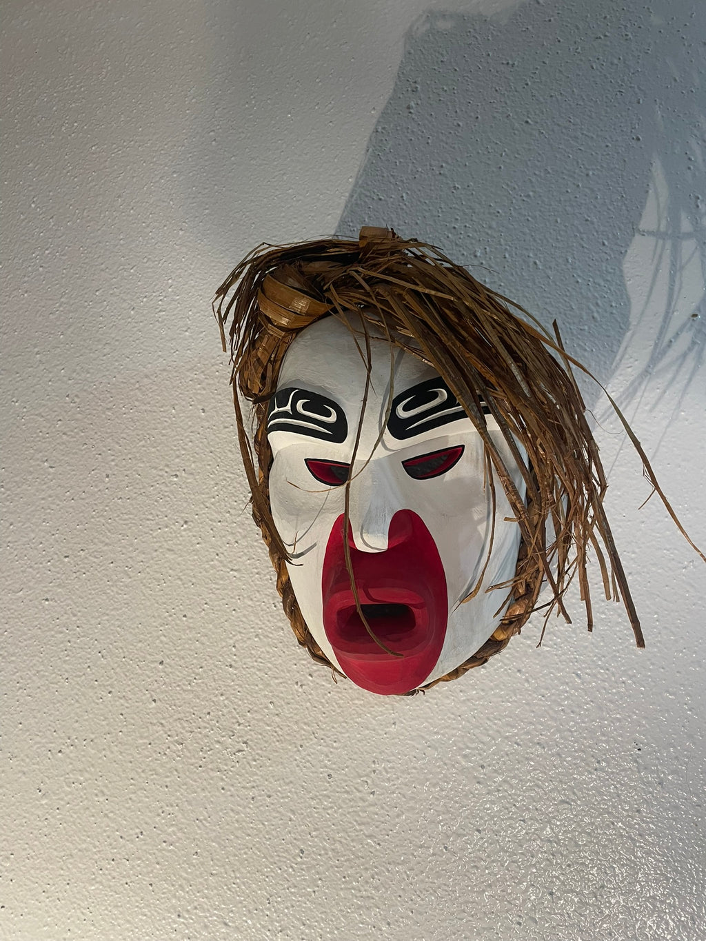 Northwest Coast First Nations art by Gilbert Dawson - WIND mask