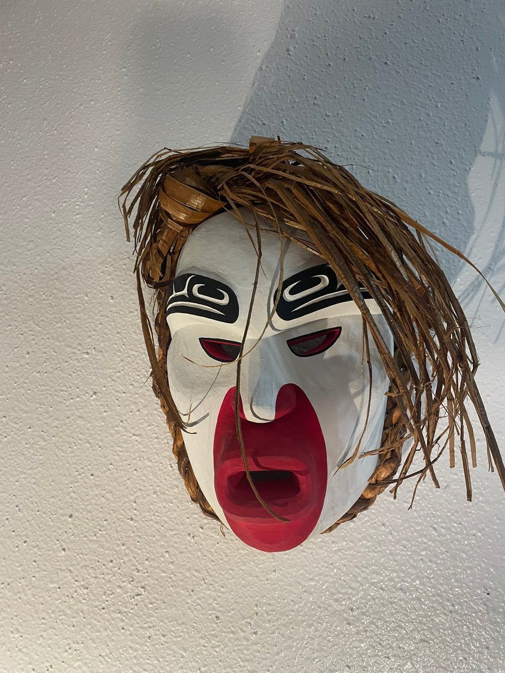 Northwest Coast First Nations art by Gilbert Dawson - WIND mask