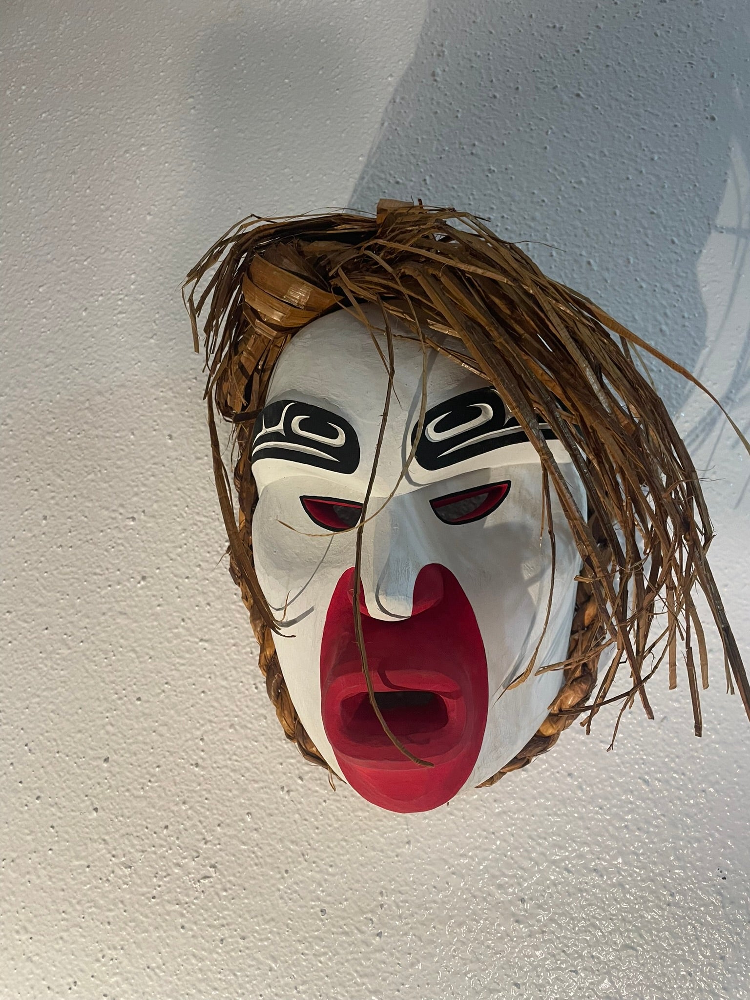 Northwest Coast First Nations art by Gilbert Dawson - WIND mask