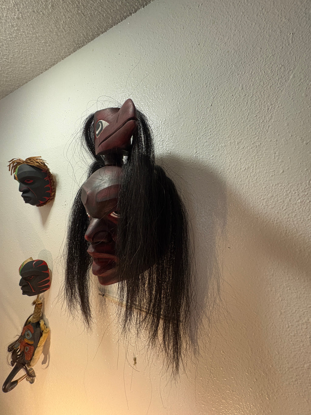 Northwest Coast First Nations art by Gilbert Dawson - GHOST mask