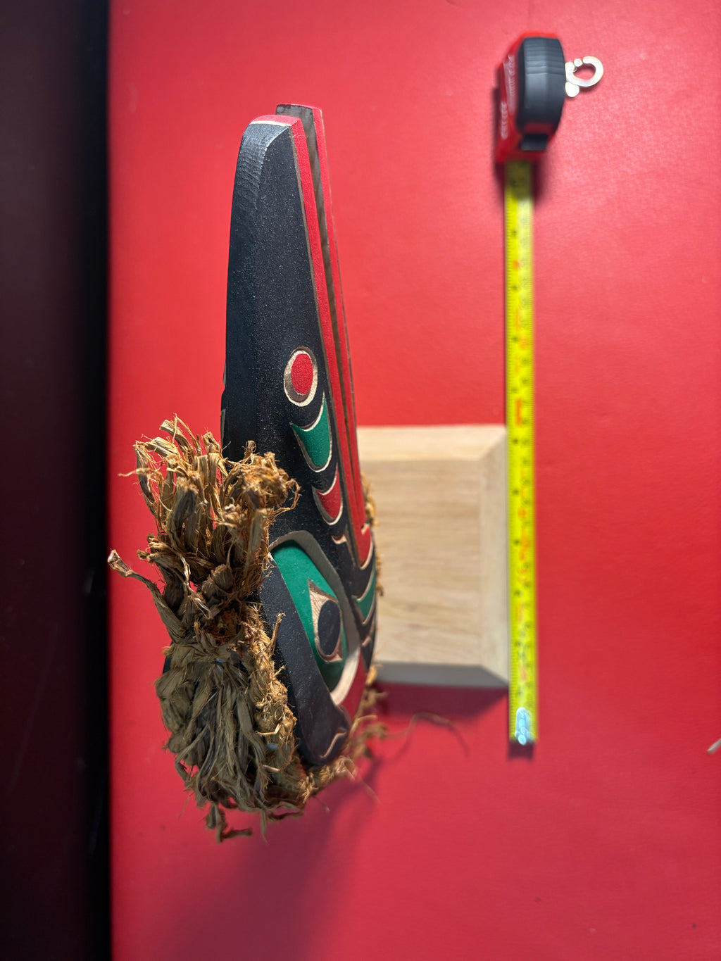 SOLD Northwest Coast Indigenous carving of a Mini RAVEN Clapper hand carved by Morris Johnny 2026