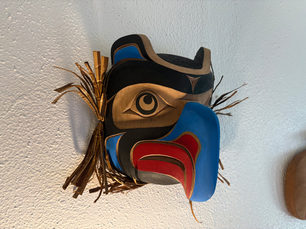 Northwest Coast First Nations art by Gilbert Dawson - KULUS mask