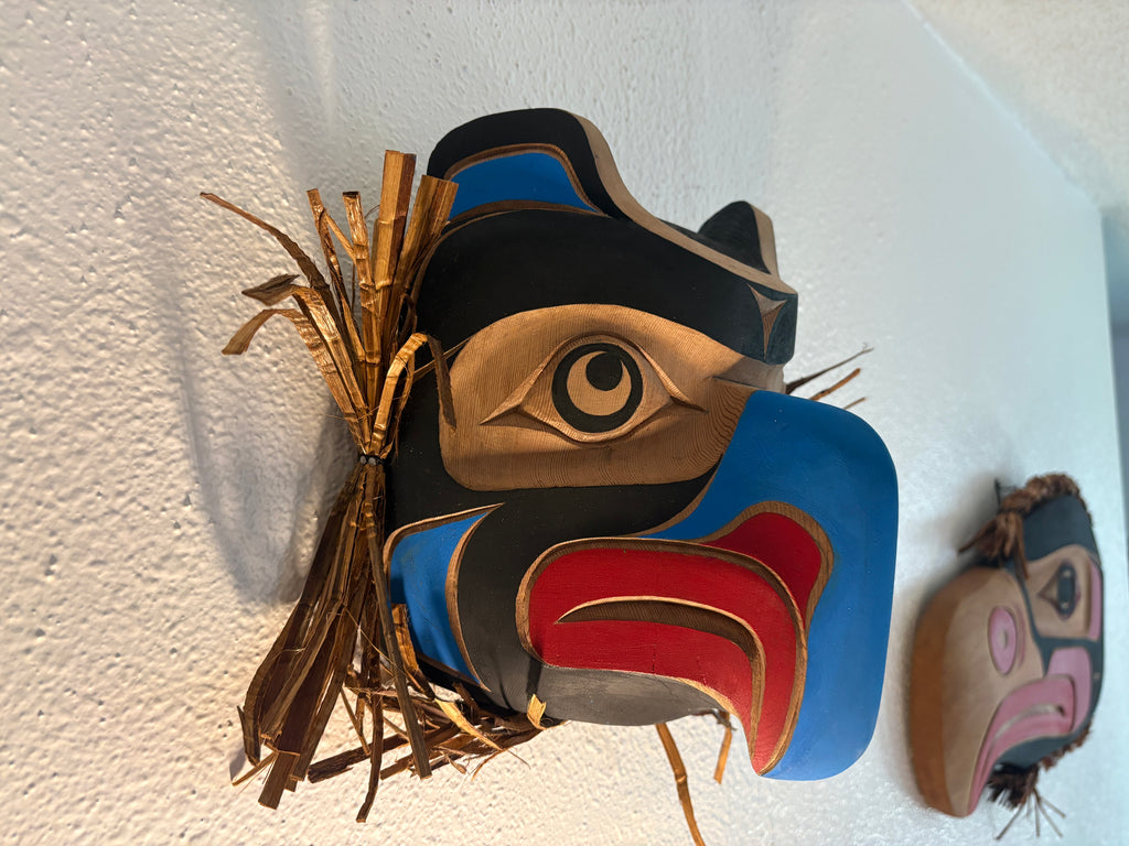 Northwest Coast First Nations art by Gilbert Dawson - KULUS mask