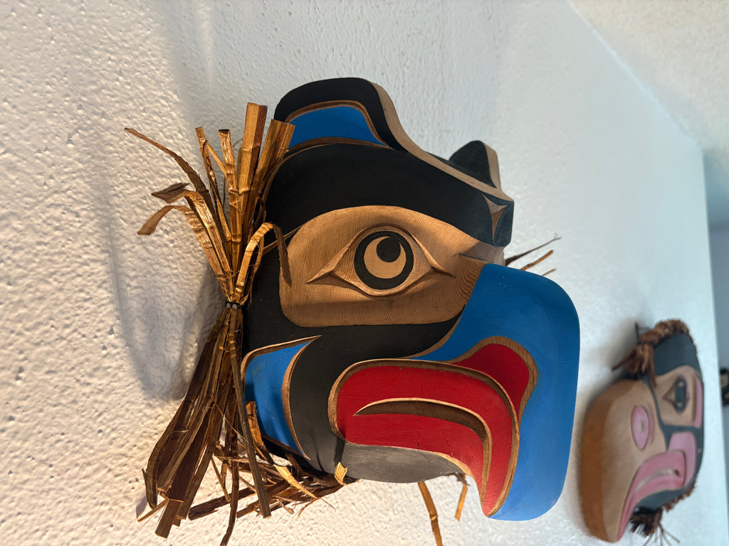 Northwest Coast First Nations art by Gilbert Dawson - KULUS mask