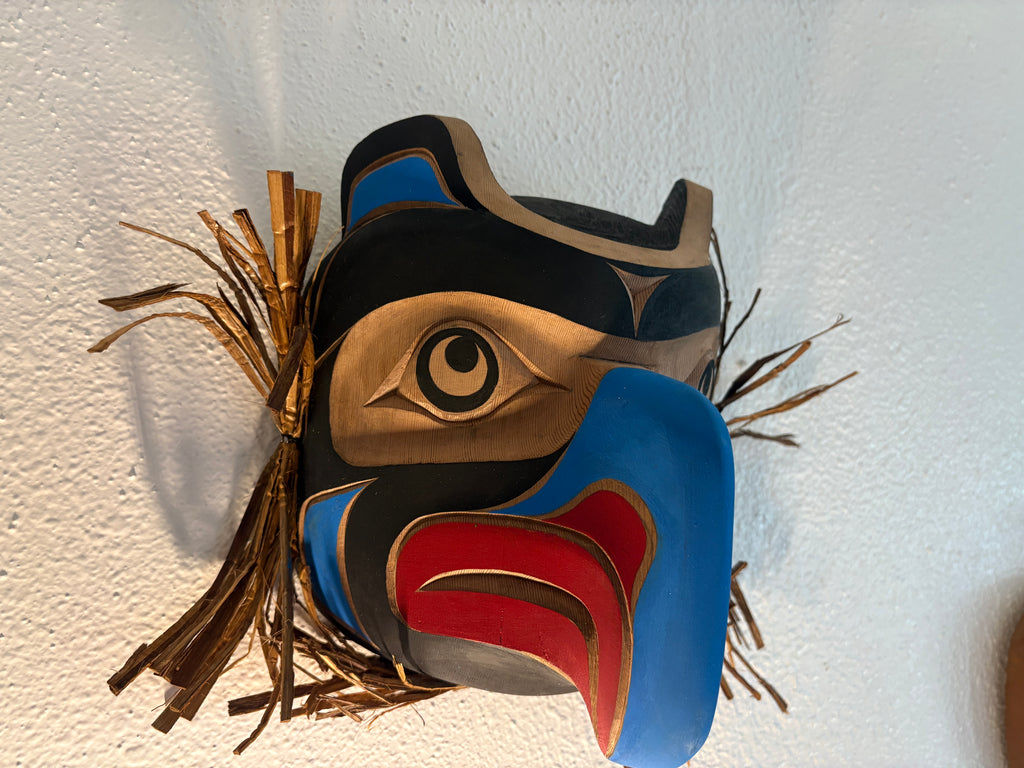 Northwest Coast First Nations art by Gilbert Dawson - KULUS mask