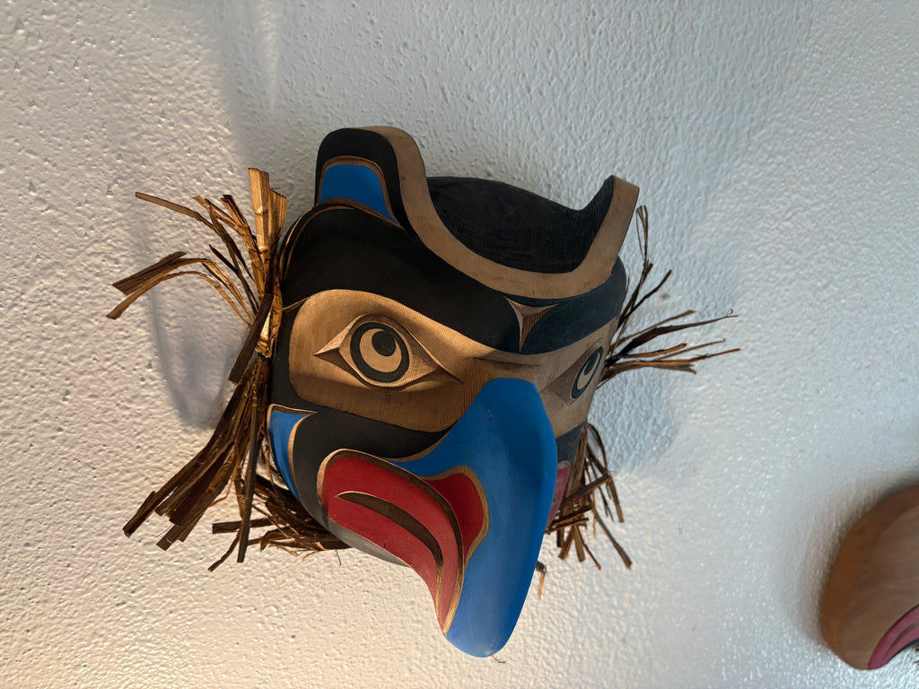 Northwest Coast First Nations art by Gilbert Dawson - KULUS mask