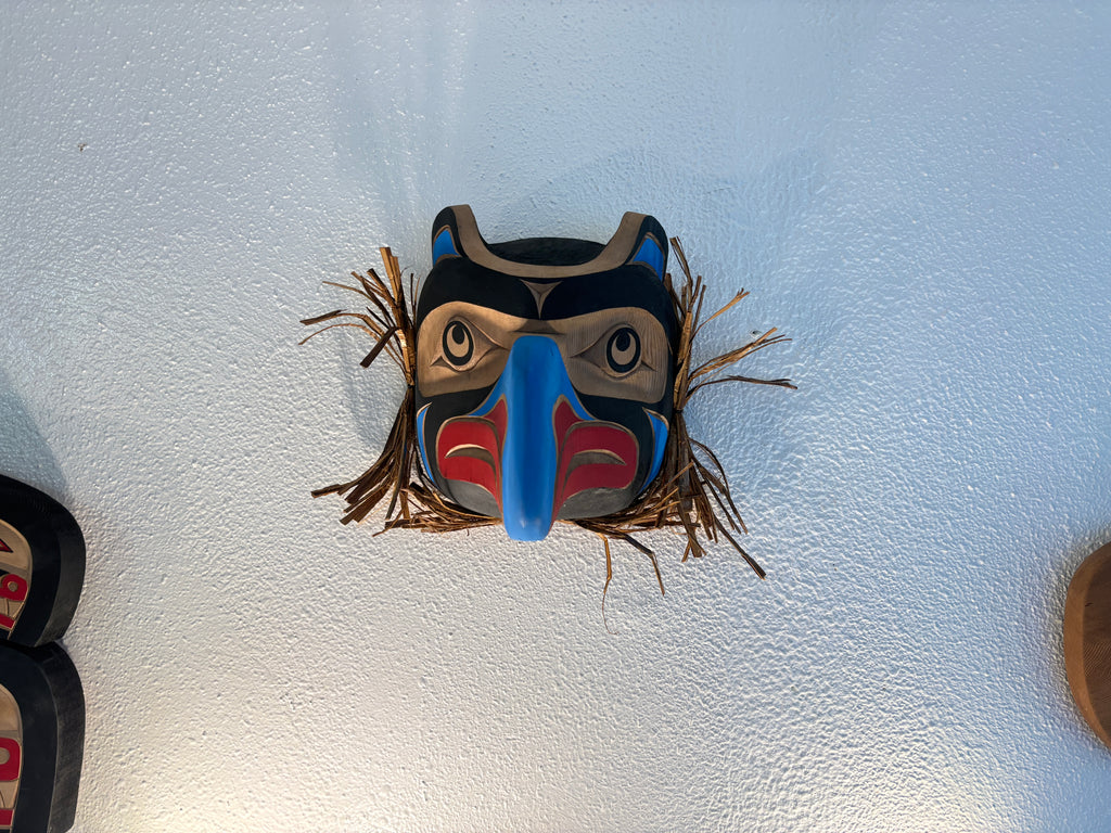 Northwest Coast First Nations art by Gilbert Dawson - KULUS mask