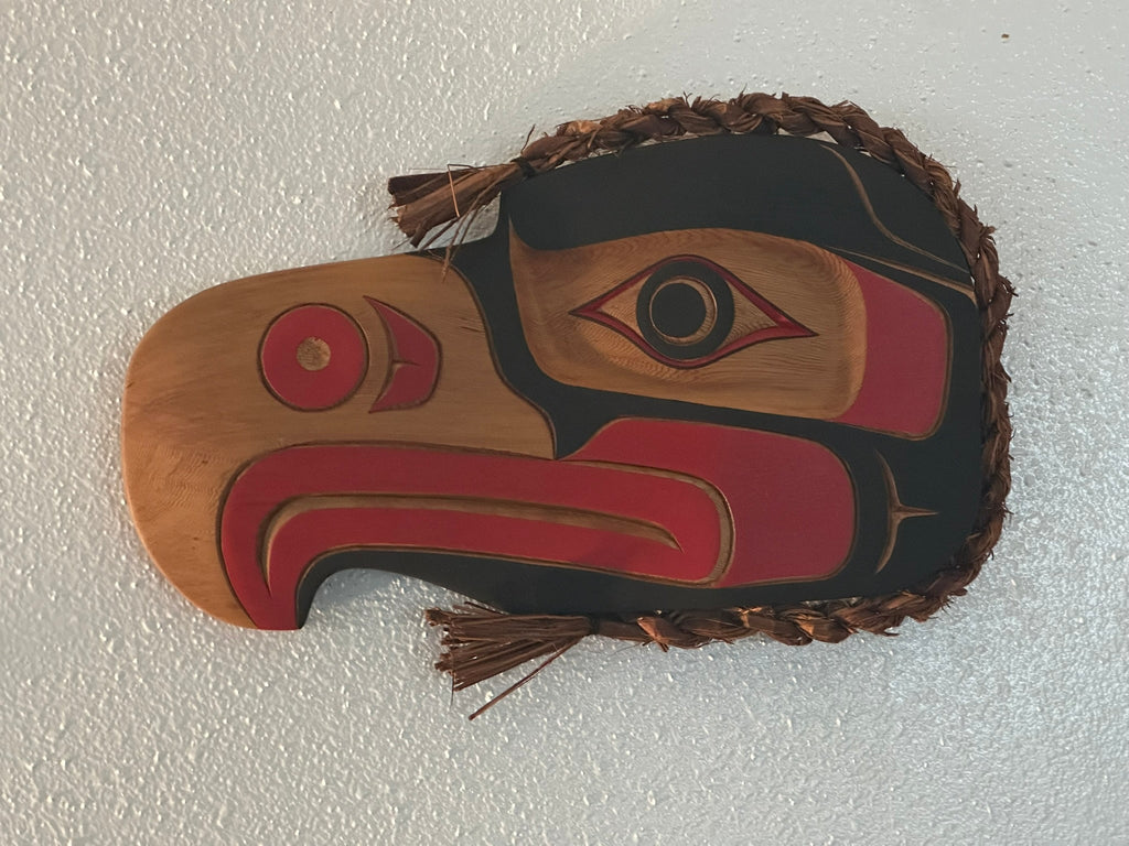 Northwest Coast Indigenous Art, Morris Johnny Carver, First Nations Eagle