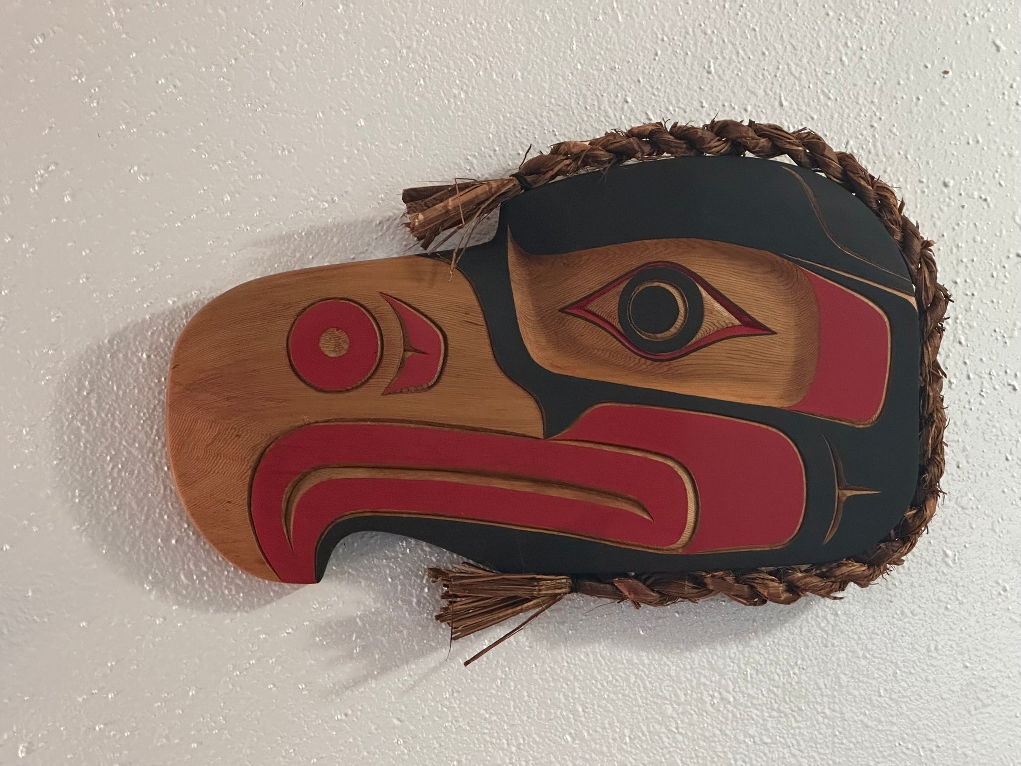 Northwest Coast Indigenous Art, Morris Johnny Carver, First Nations Eagle