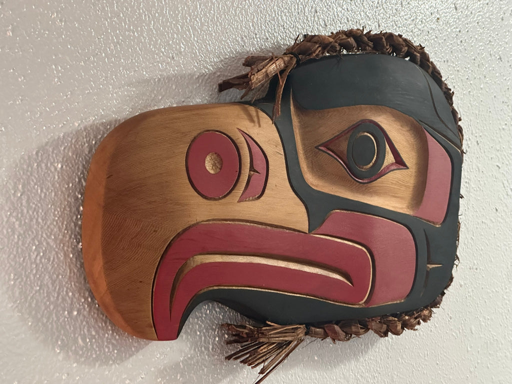 Northwest Coast Indigenous Art, Morris Johnny Carver, First Nations Eagle