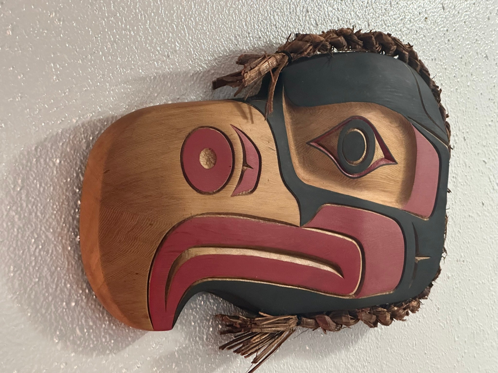 Northwest Coast Indigenous Art, Morris Johnny Carver, First Nations Eagle