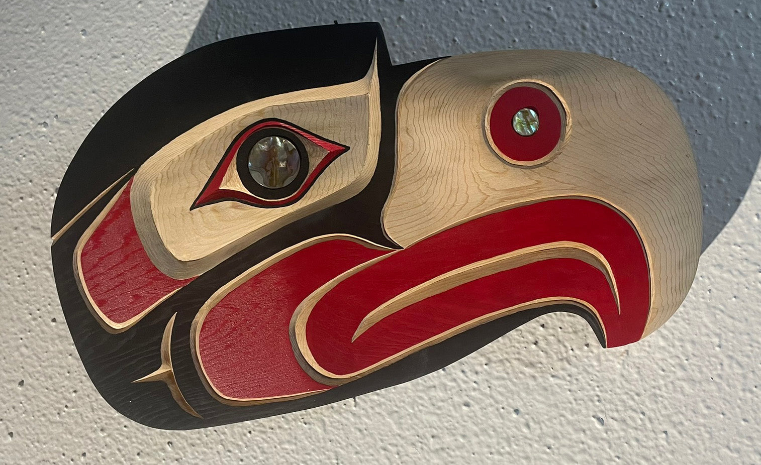 Northwest Coast Indigenous Art, Morris Johnny Carver, First Nations Eagle