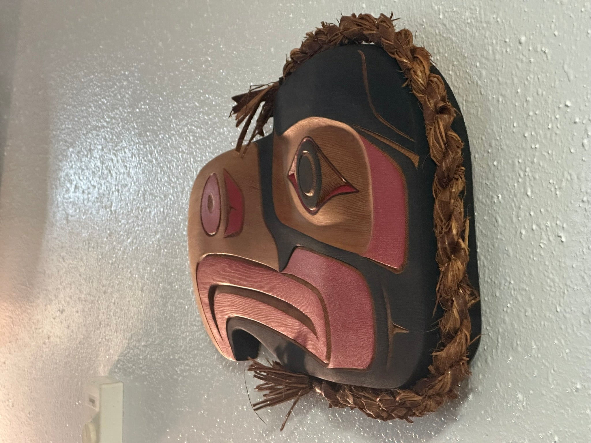 Northwest Coast Indigenous Art, Morris Johnny Carver, First Nations Eagle