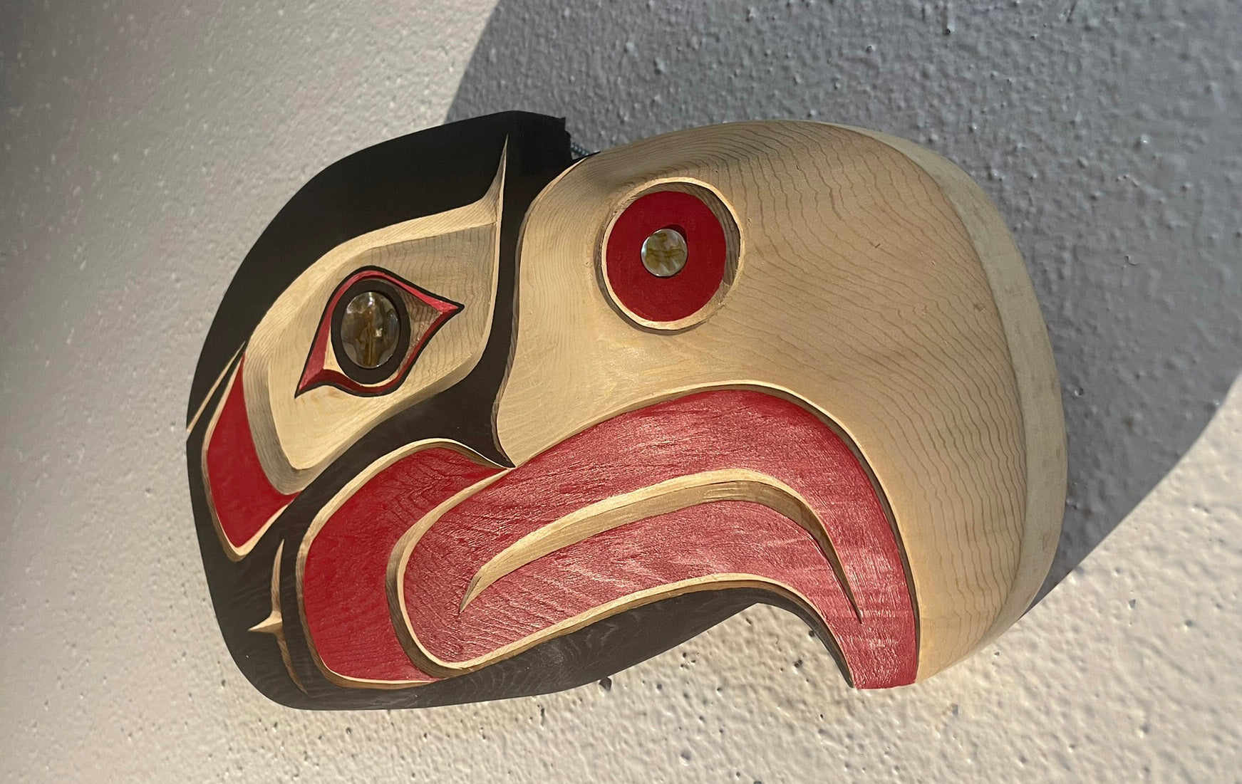 Northwest Coast Indigenous Art, Morris Johnny Carver, First Nations Eagle