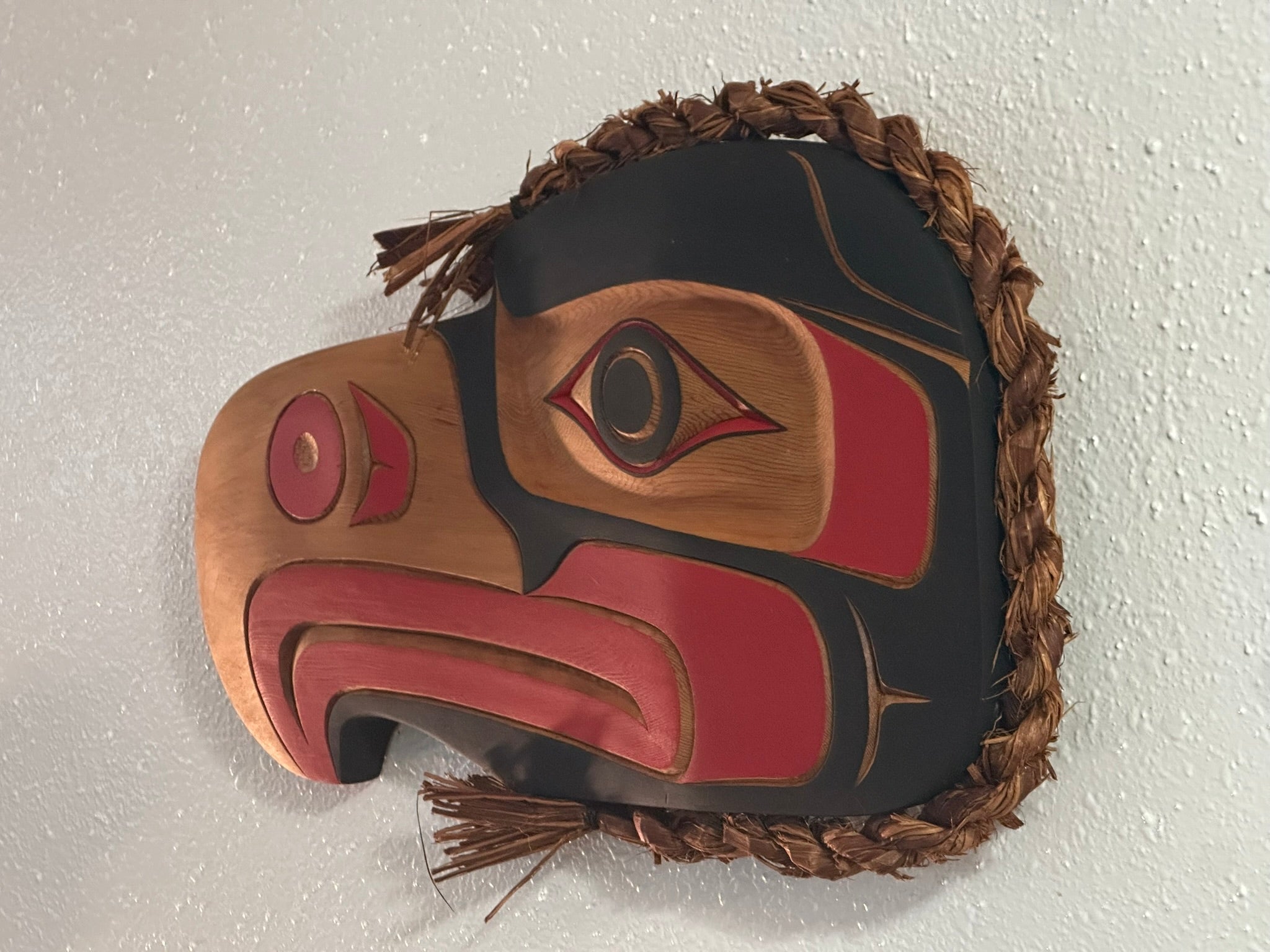 Northwest Coast Indigenous Art, Morris Johnny Carver, First Nations Eagle